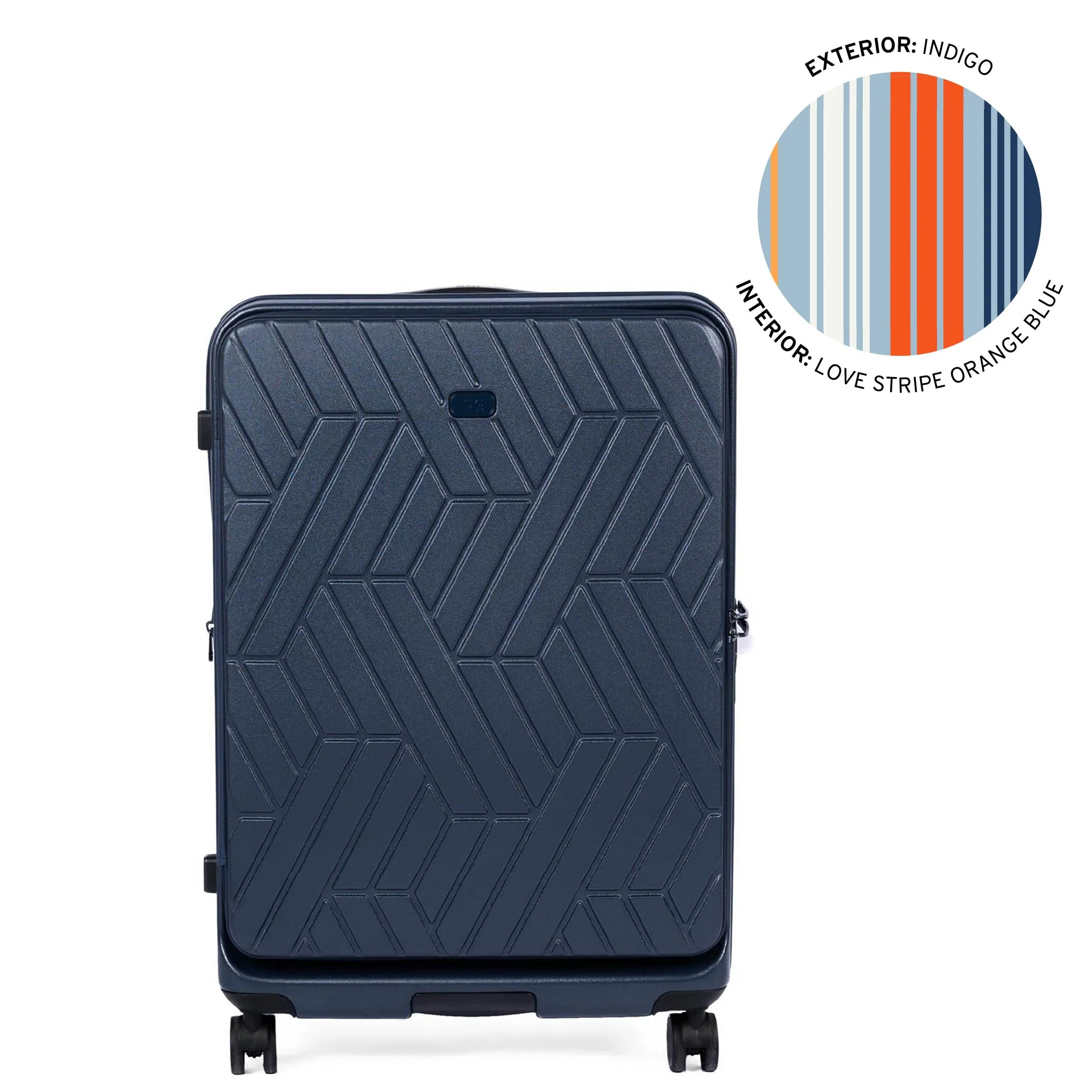 Box Truck Hard Sided Wheelie Checked Bag - Image 24