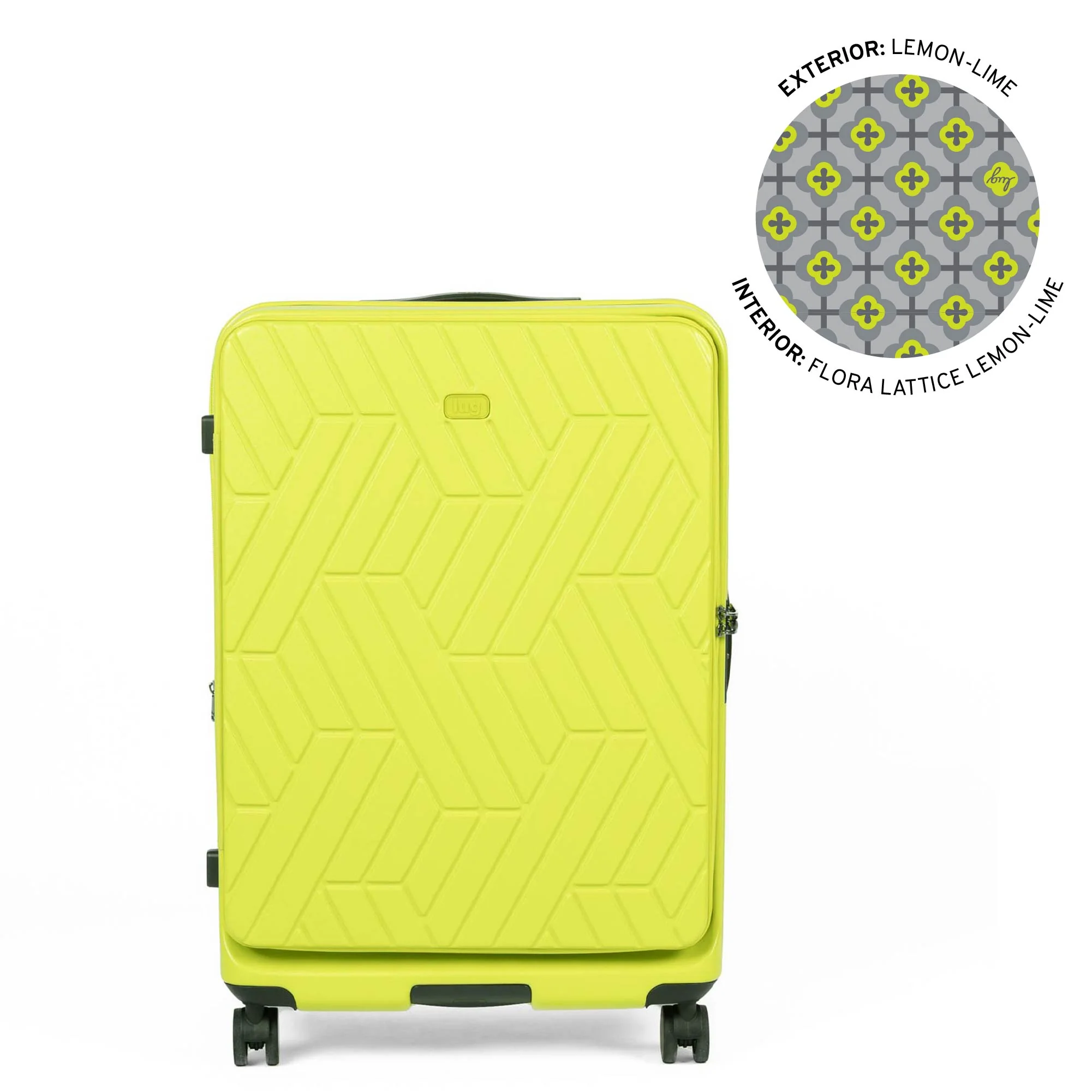 Box Truck Hard Sided Wheelie Checked Bag - Image 30