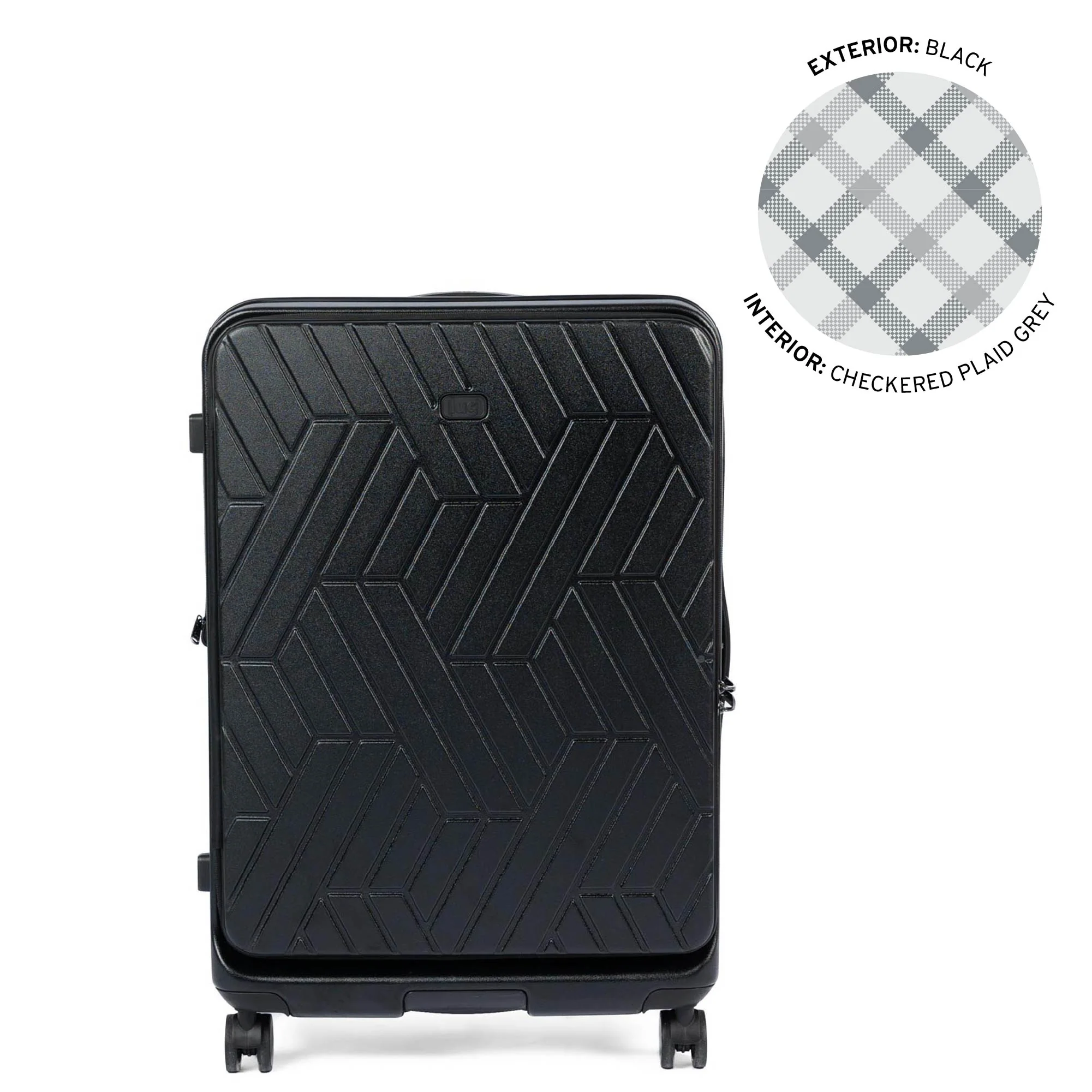 Box Truck Hard Sided Wheelie Checked Bag - Image 42