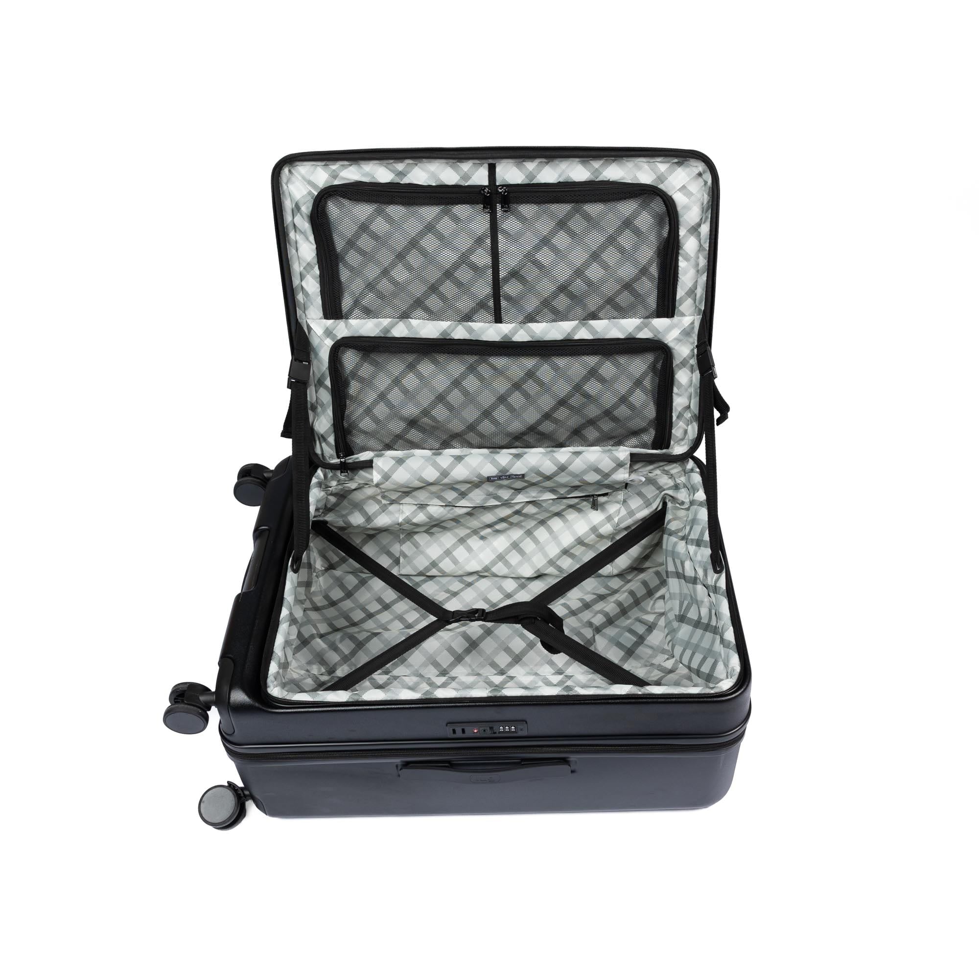 Box Truck Hard Sided Wheelie Checked Bag - Image 47