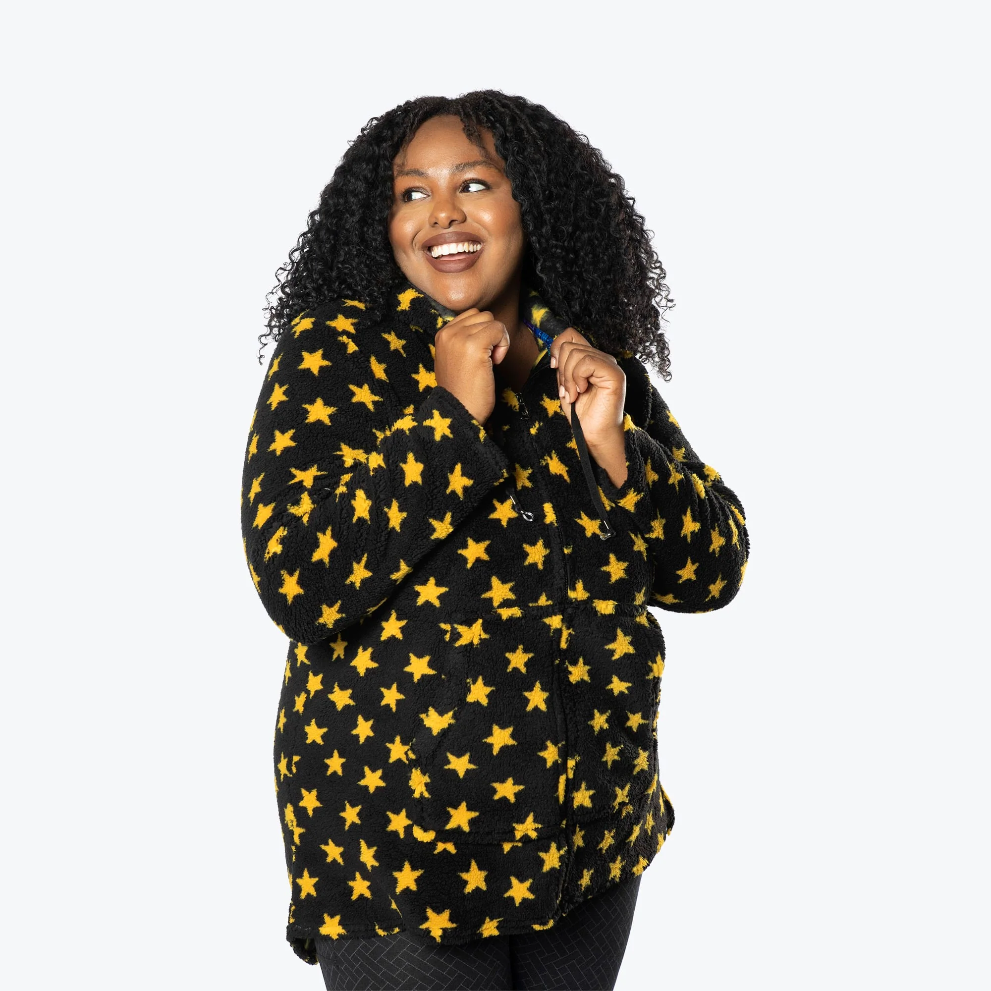 Echo Sherpa Zipper Cardigan - Image 16