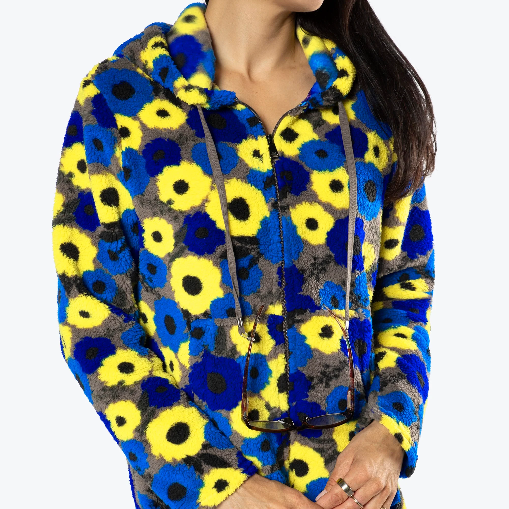 Echo Sherpa Zipper Cardigan - Image 26