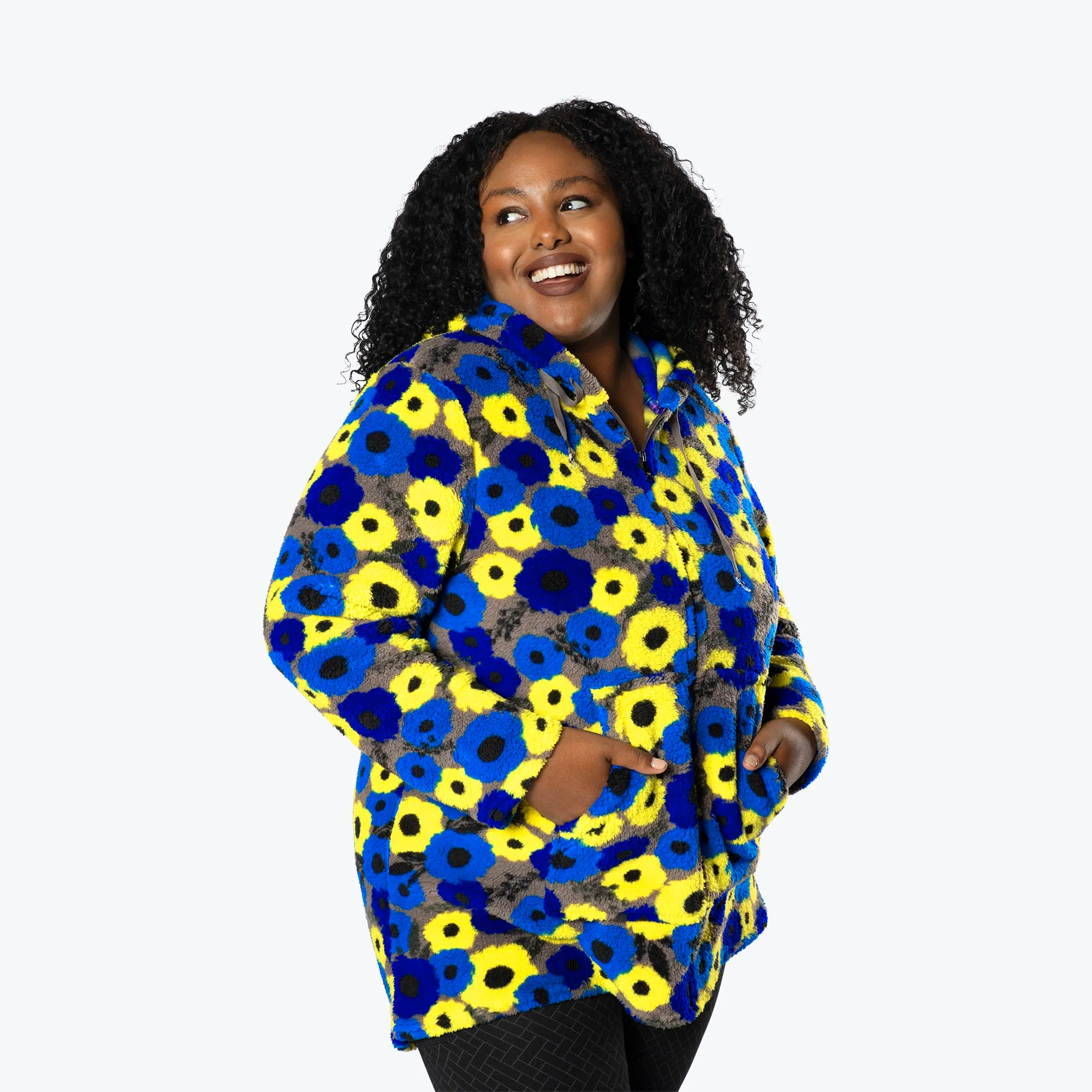 Echo Sherpa Zipper Cardigan - Image 28