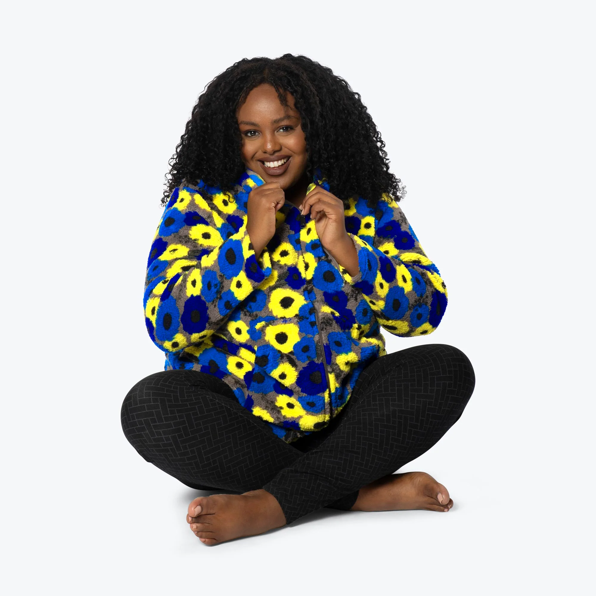 Echo Sherpa Zipper Cardigan - Image 31