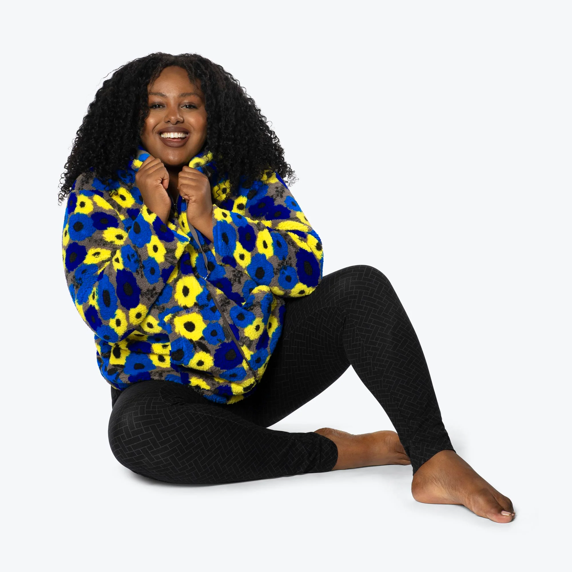 Echo Sherpa Zipper Cardigan - Image 32