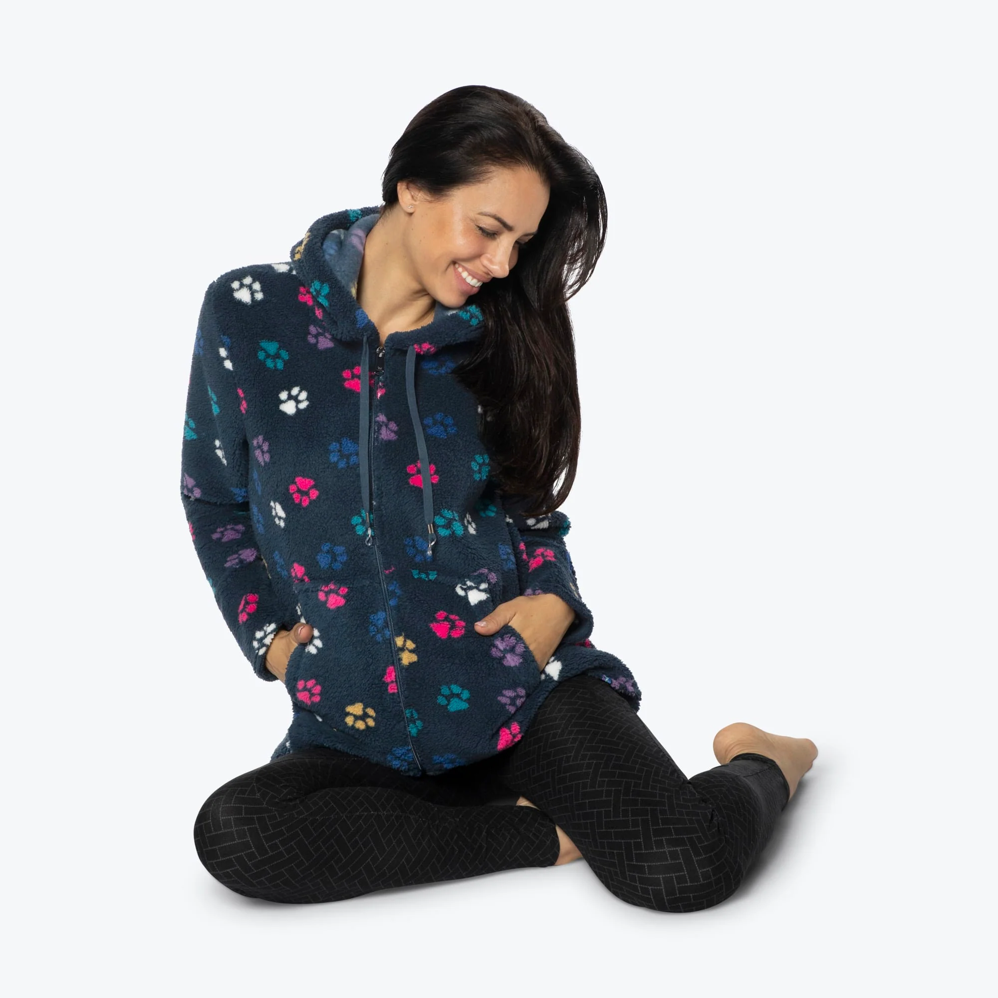 Echo Sherpa Zipper Cardigan - Image 38