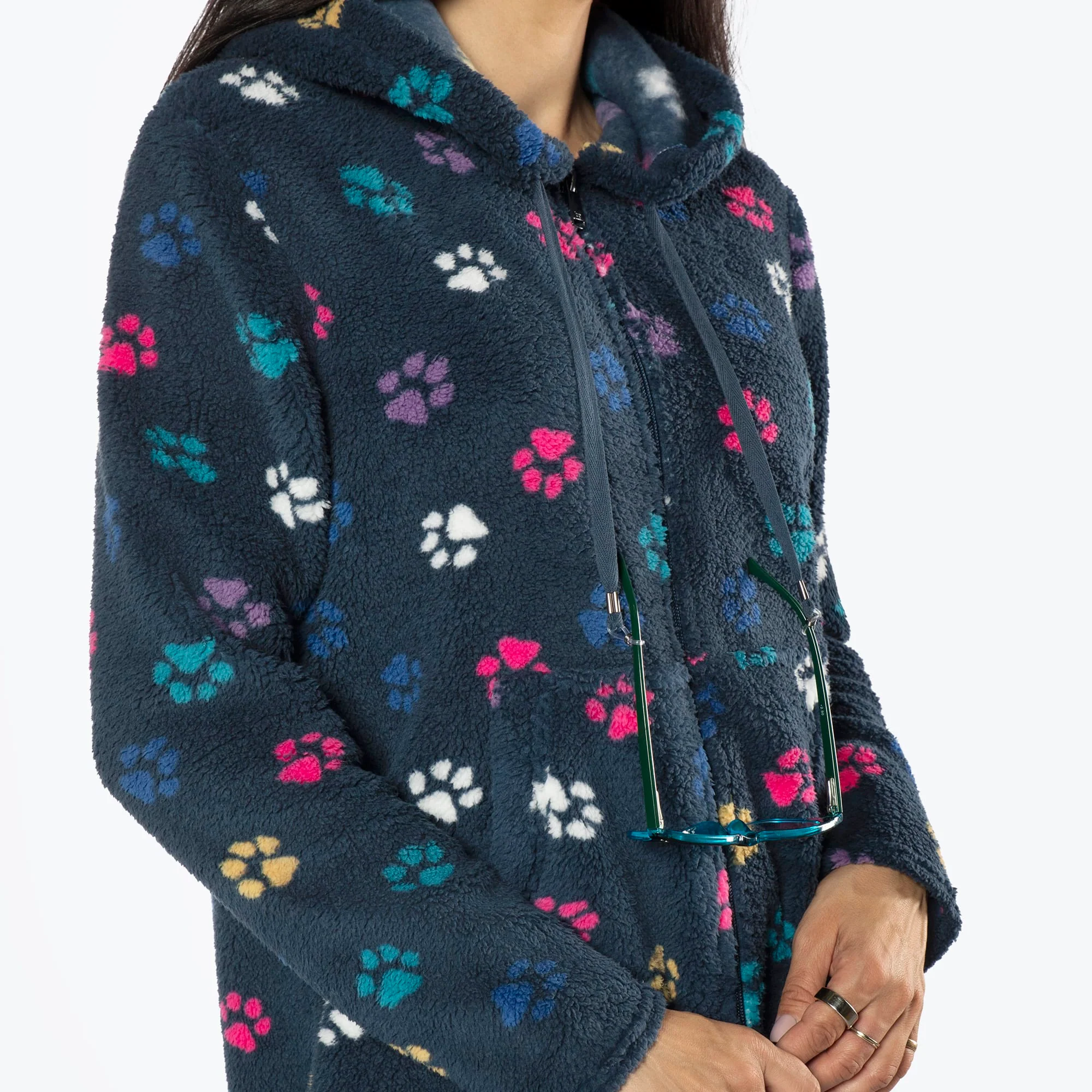 Echo Sherpa Zipper Cardigan - Image 39