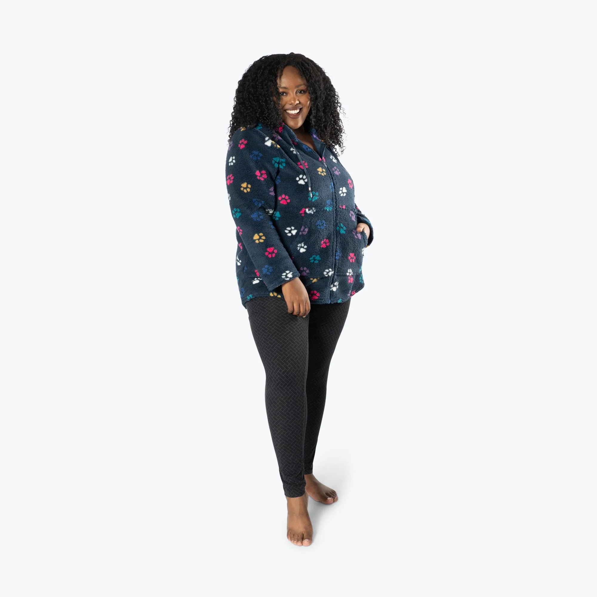 Echo Sherpa Zipper Cardigan - Image 42