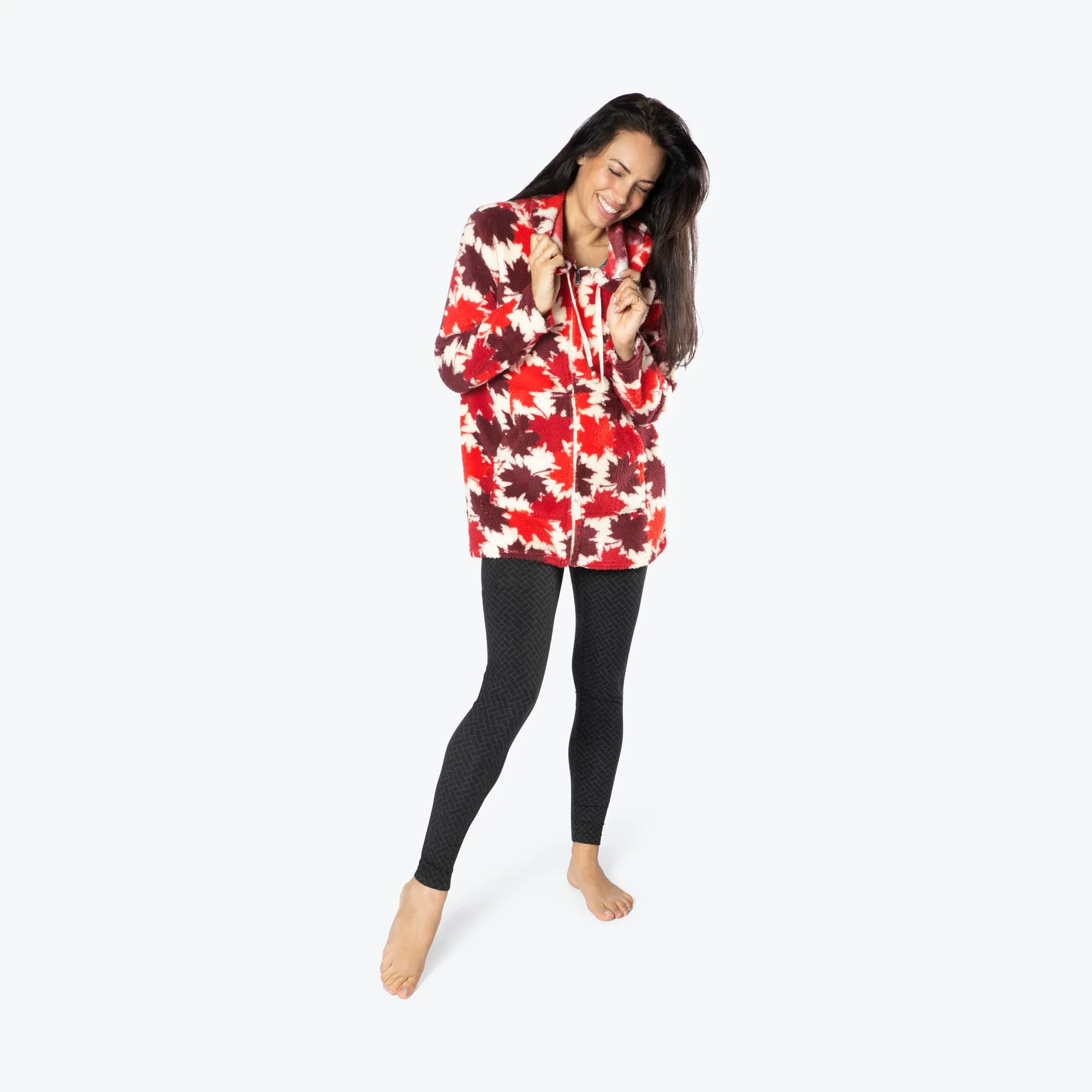 Echo Sherpa Zipper Cardigan - Image 48