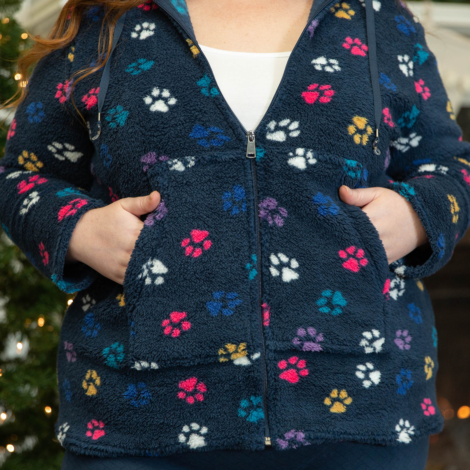 Echo Sherpa Zipper Cardigan - Image 5