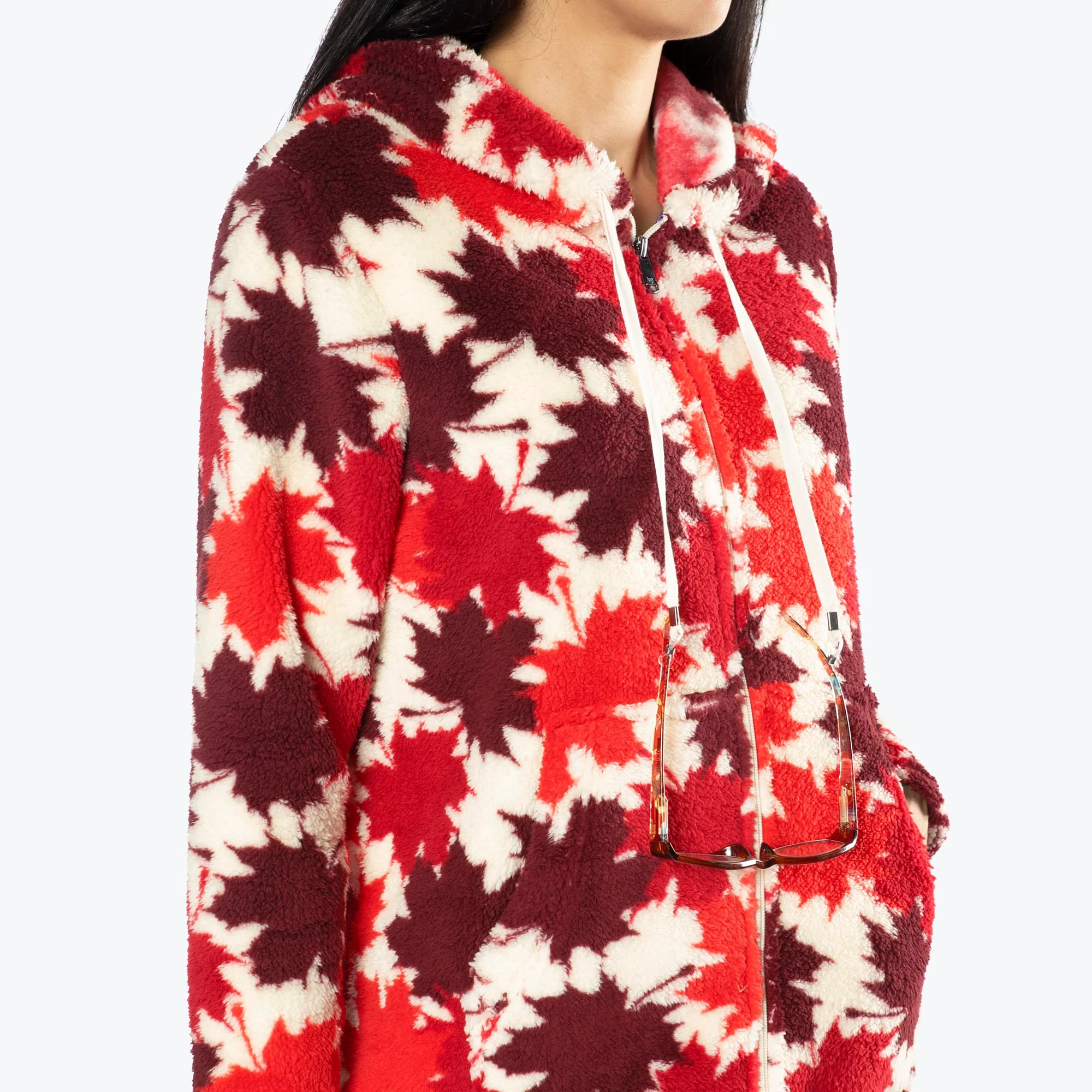 Echo Sherpa Zipper Cardigan - Image 51