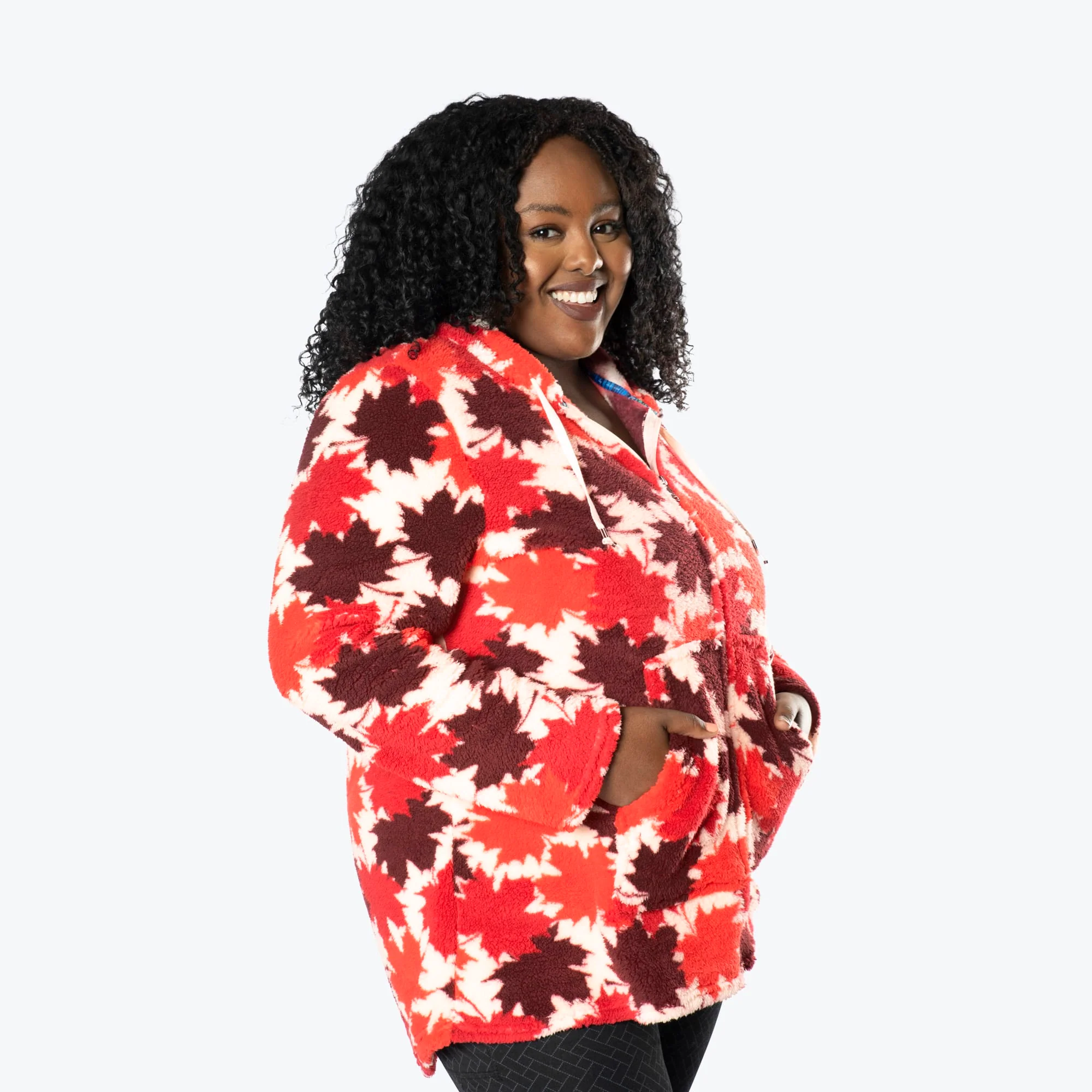 Echo Sherpa Zipper Cardigan - Image 53