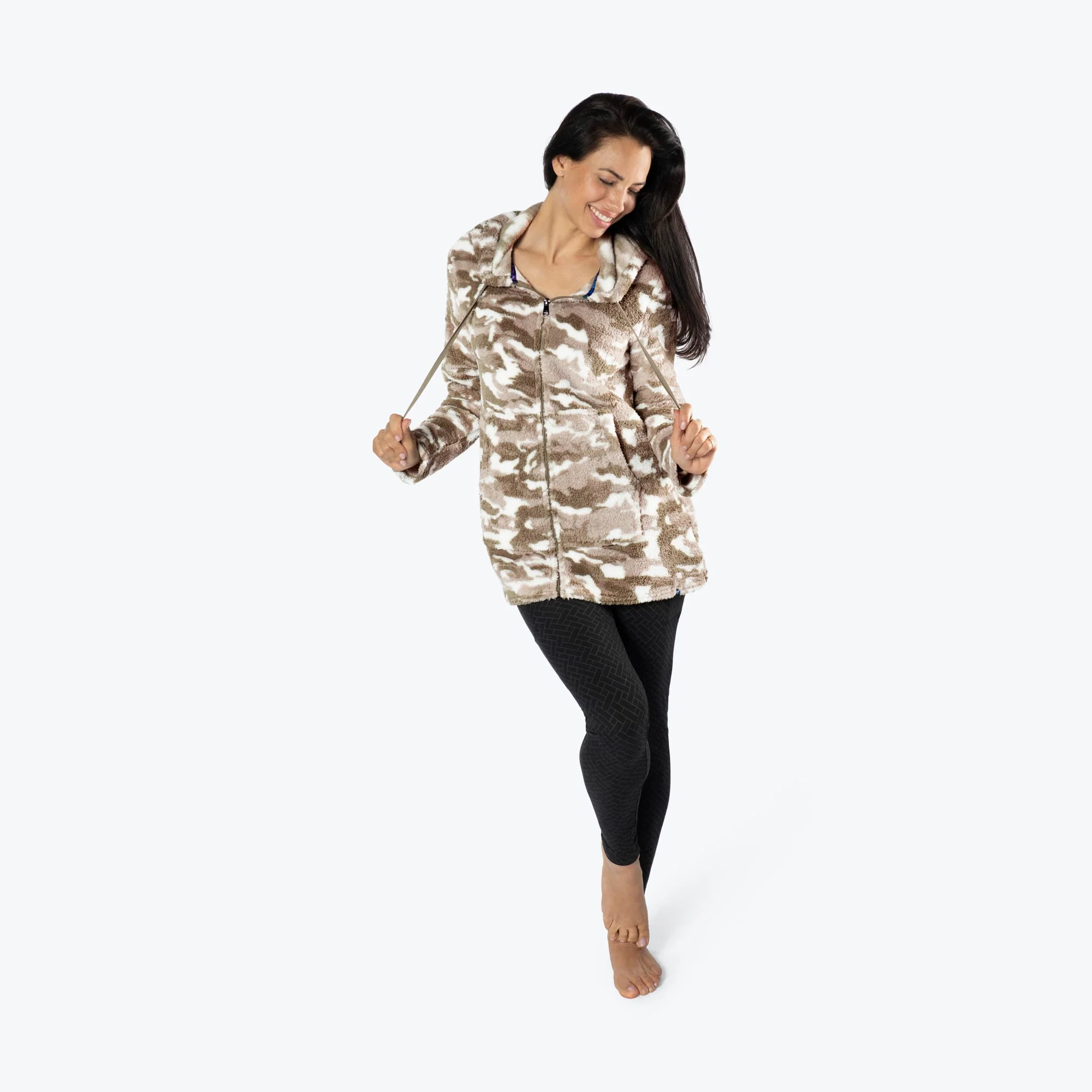 Echo Sherpa Zipper Cardigan - Image 72