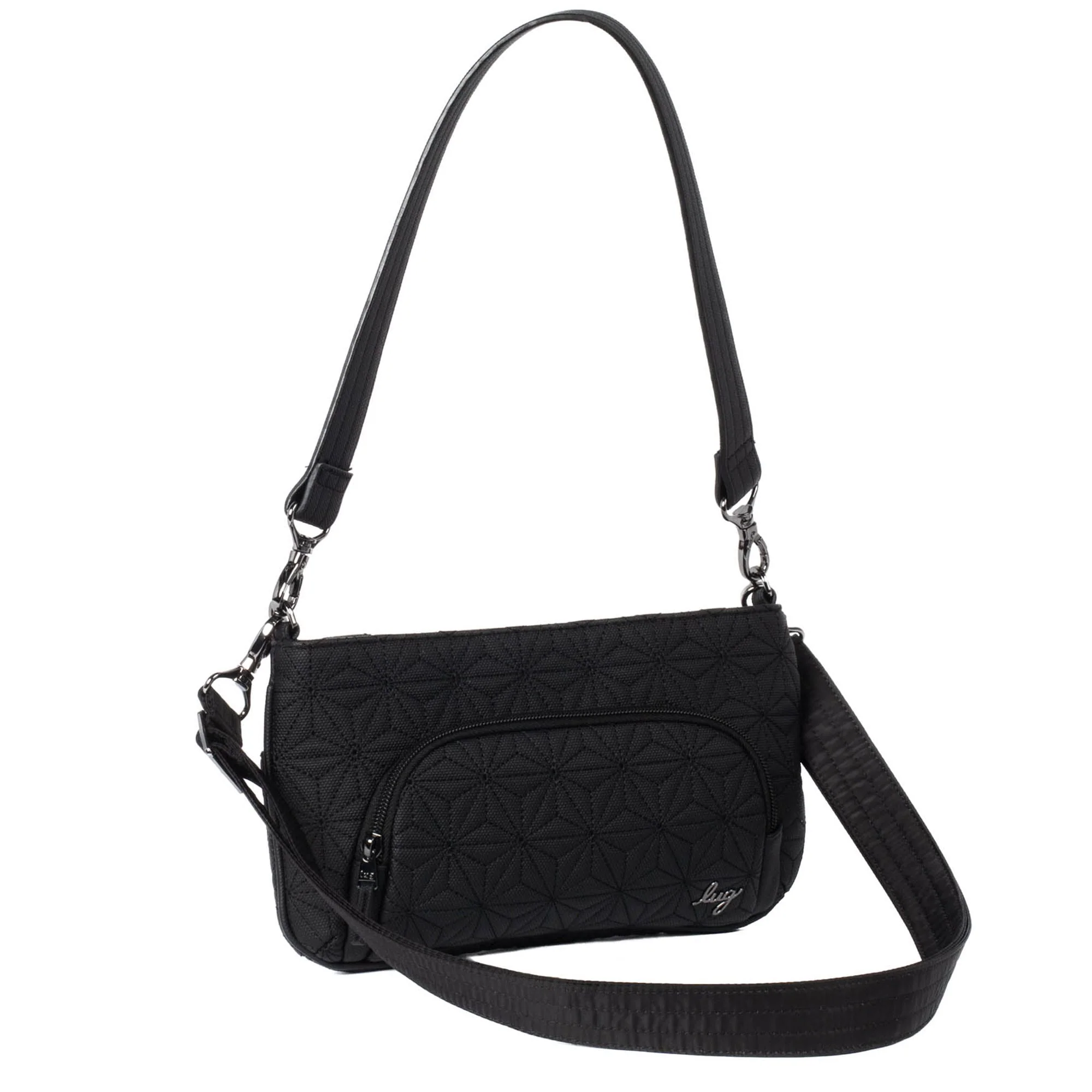 Flyer Matte Luxe VL Convertible Crossbody Bag - Image 11
