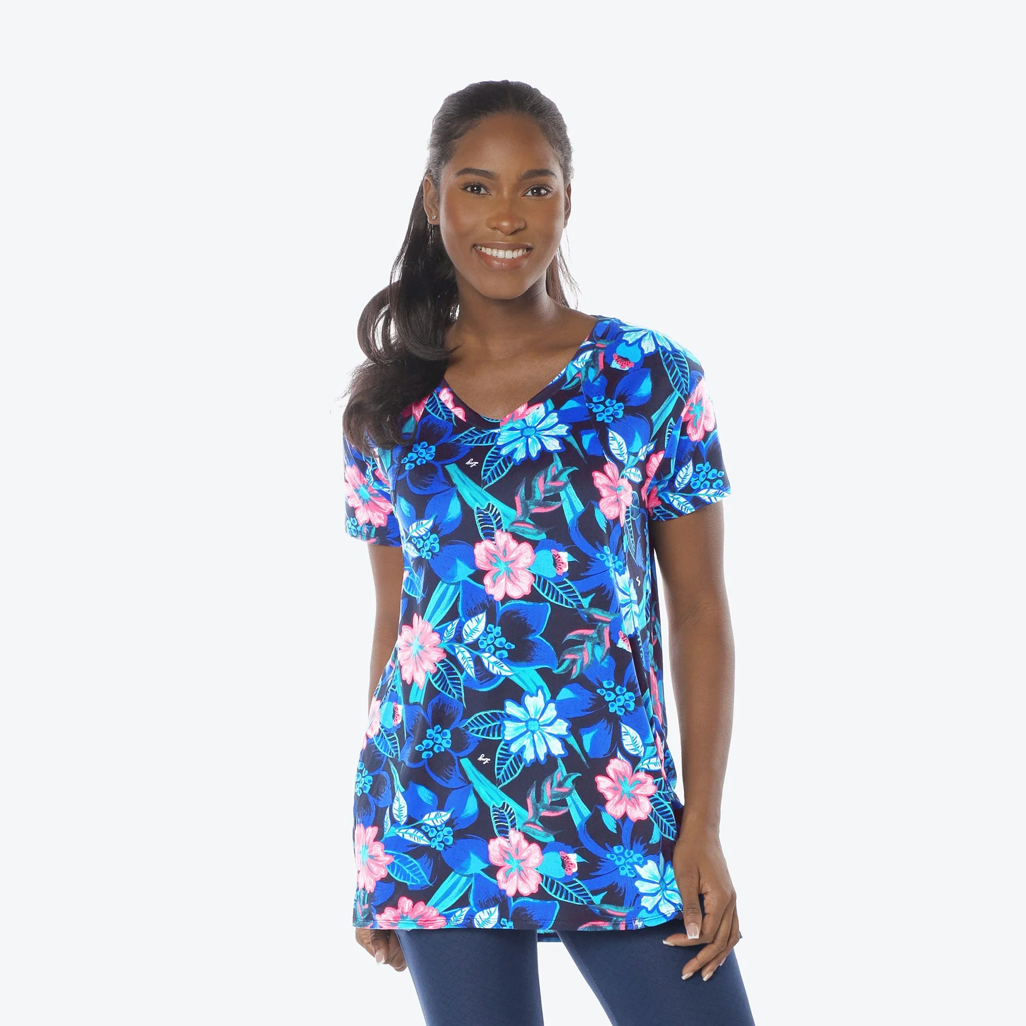 Hopper High Low Tunic Top - Image 124