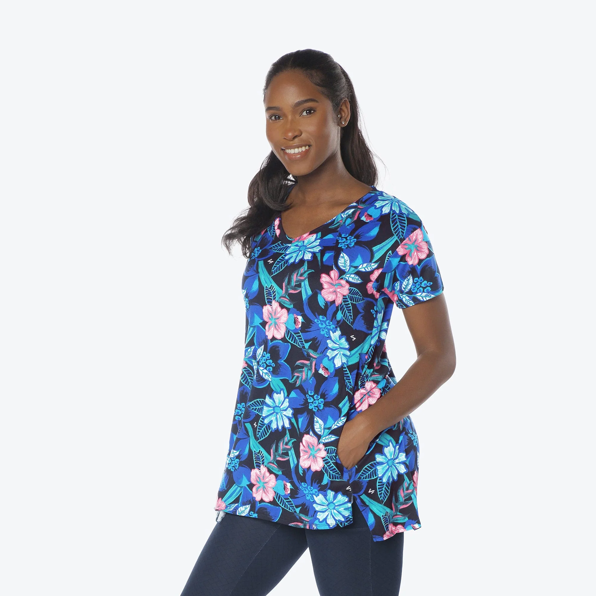 Hopper High Low Tunic Top - Image 126