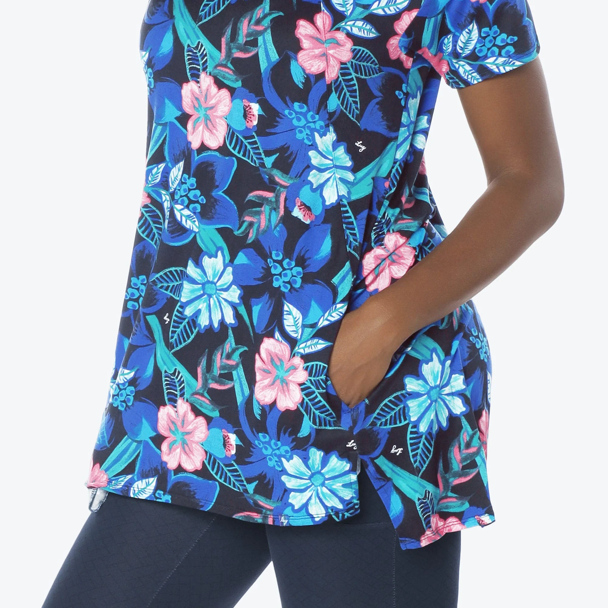 Hopper High Low Tunic Top - Image 128