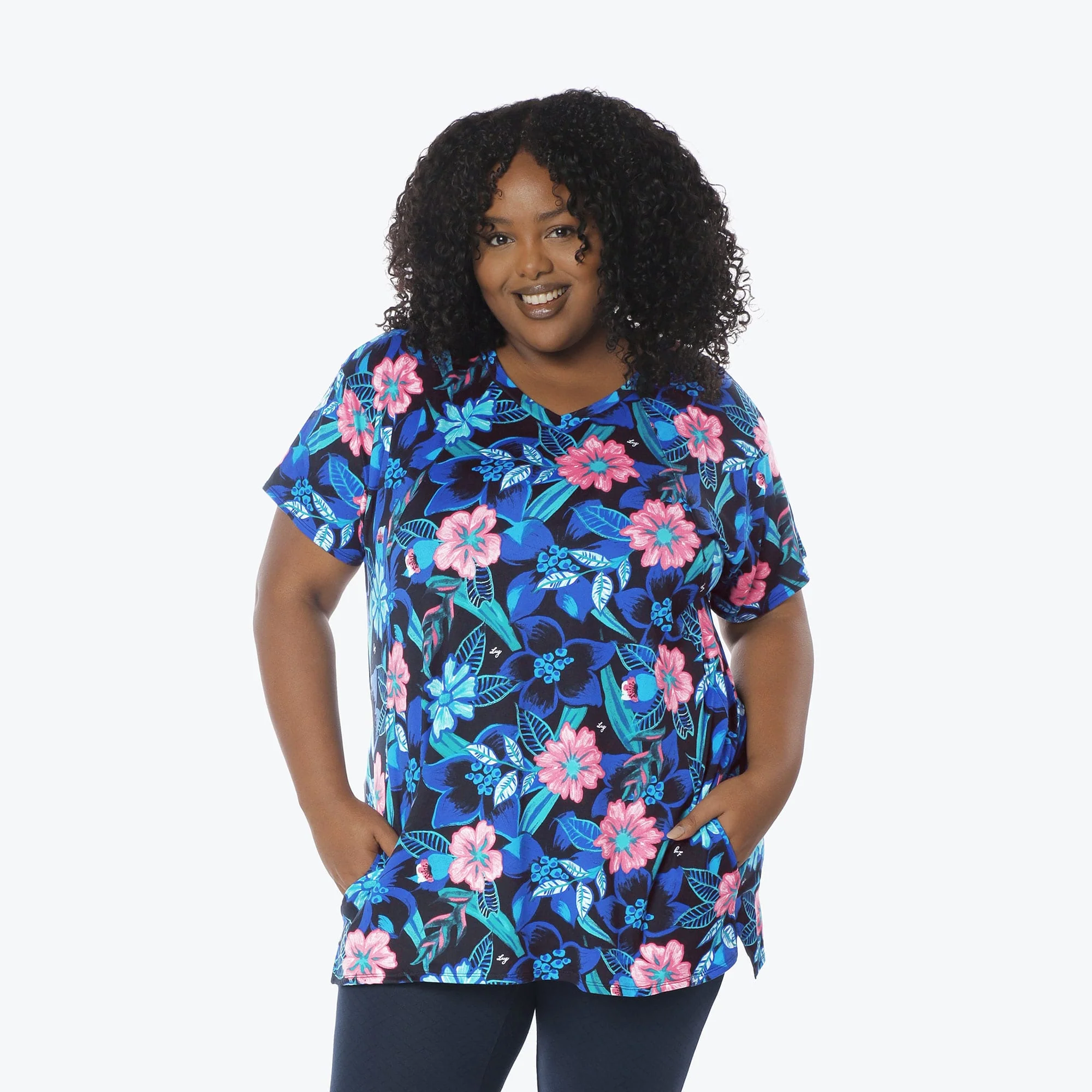 Hopper High Low Tunic Top - Image 131