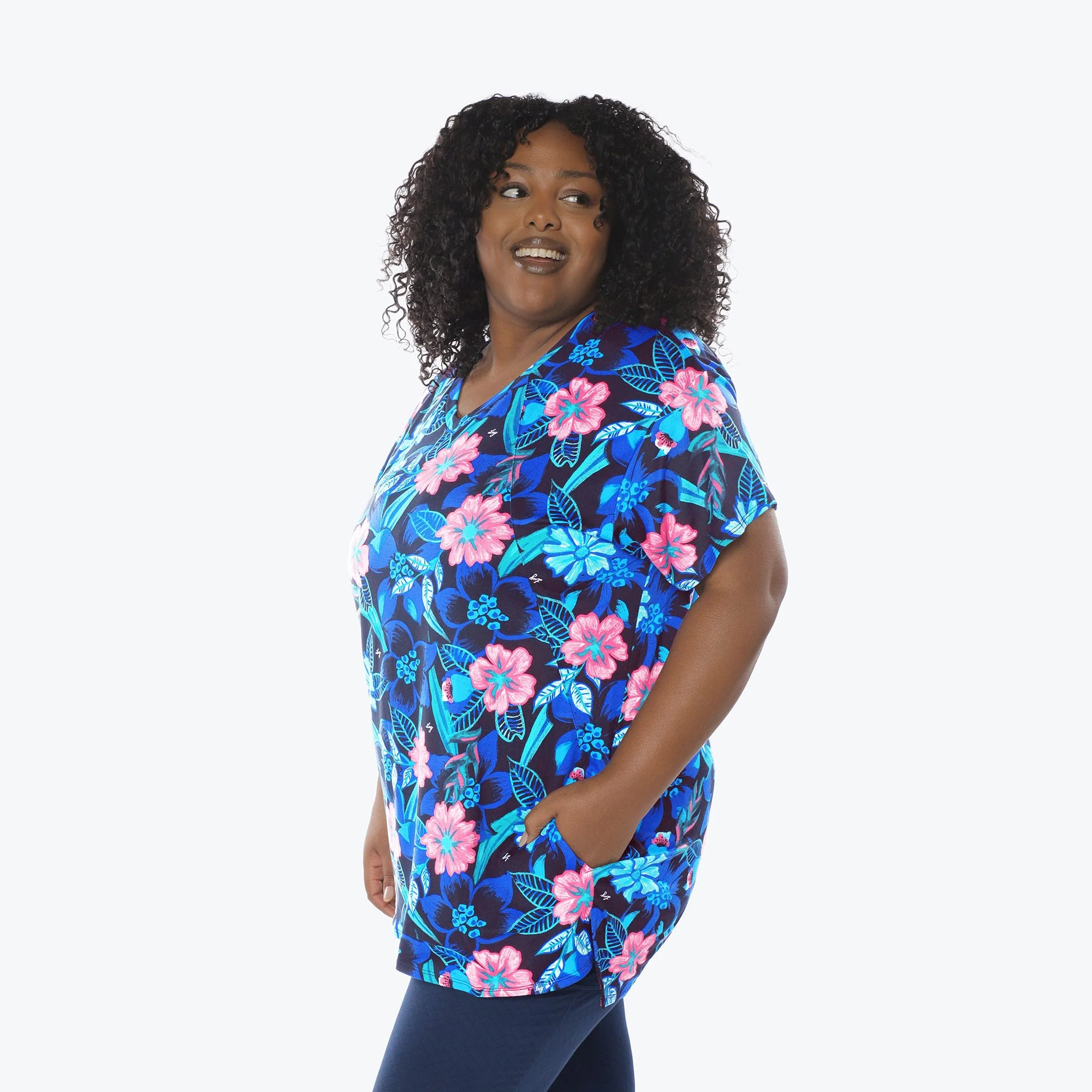 Hopper High Low Tunic Top - Image 134