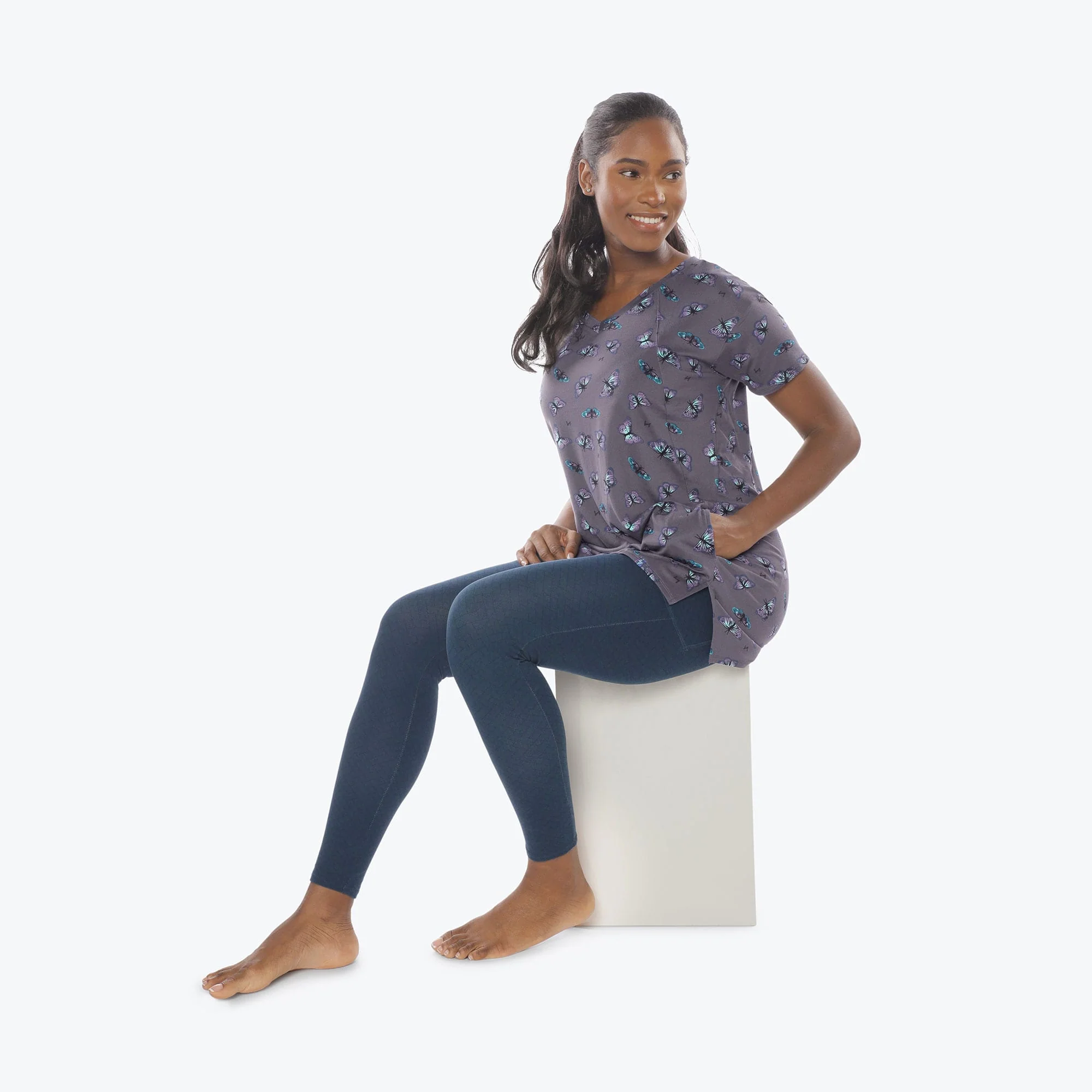 Hopper High Low Tunic Top - Image 60