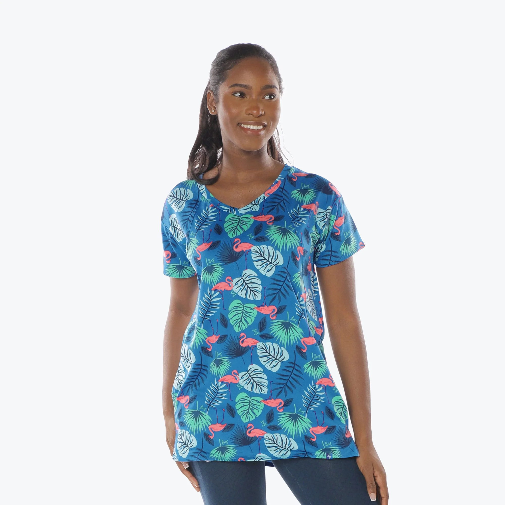 Hopper High Low Tunic Top - Image 83
