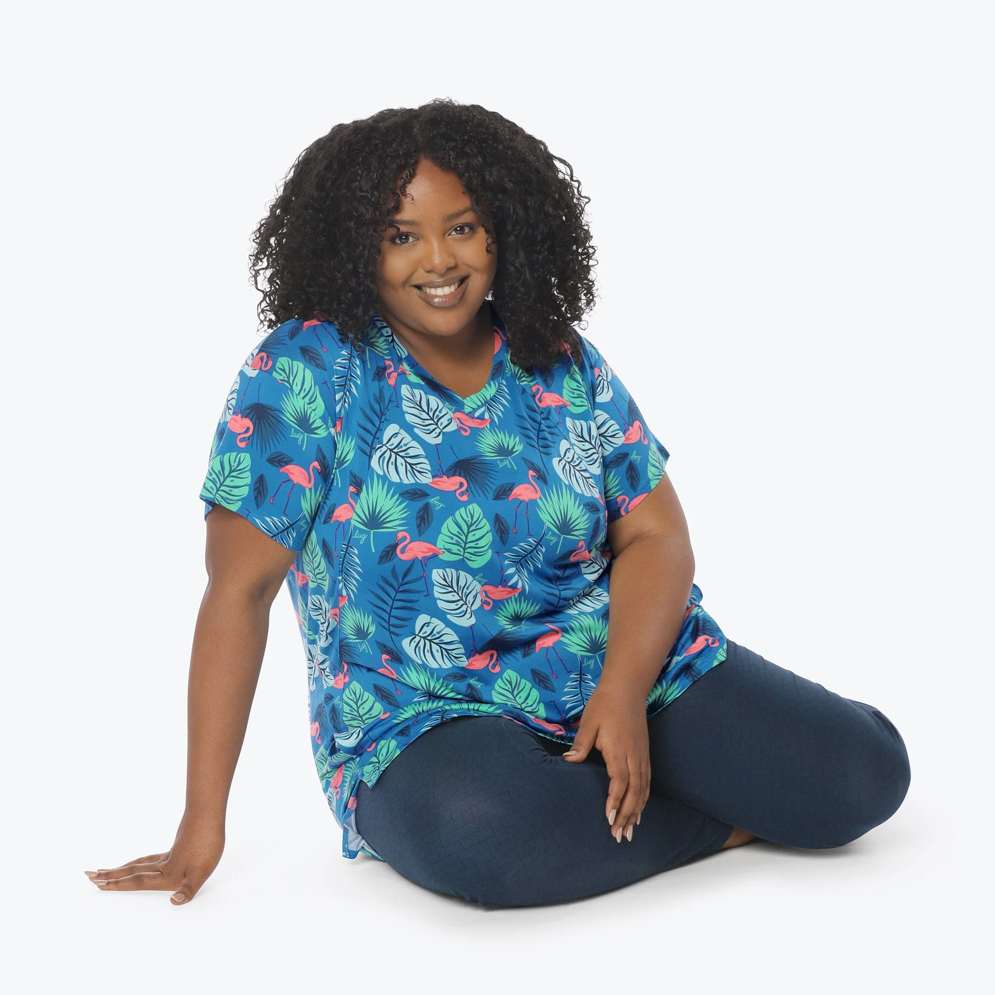 Hopper High Low Tunic Top - Image 96