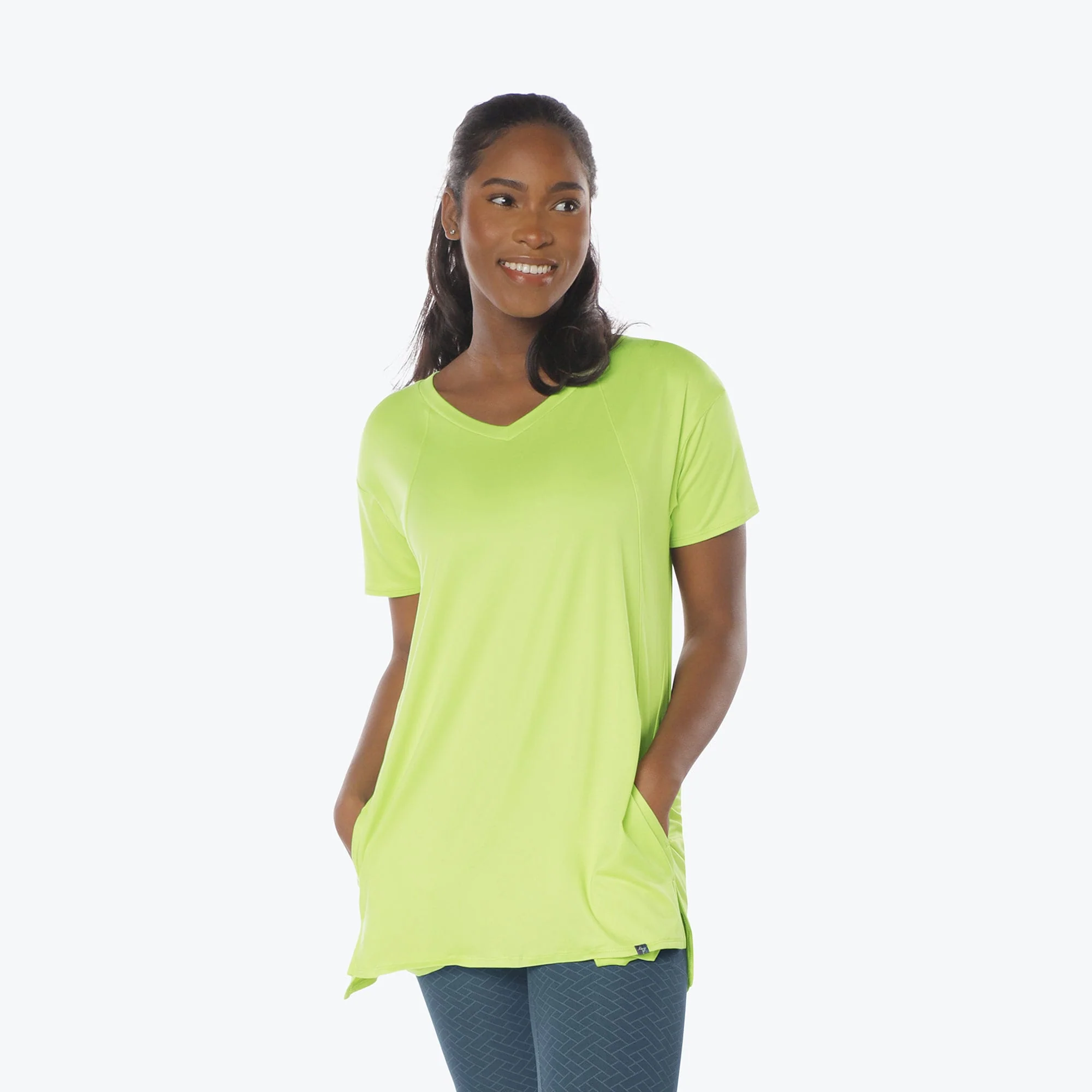 Hopper High Low Tunic Top - Image 97