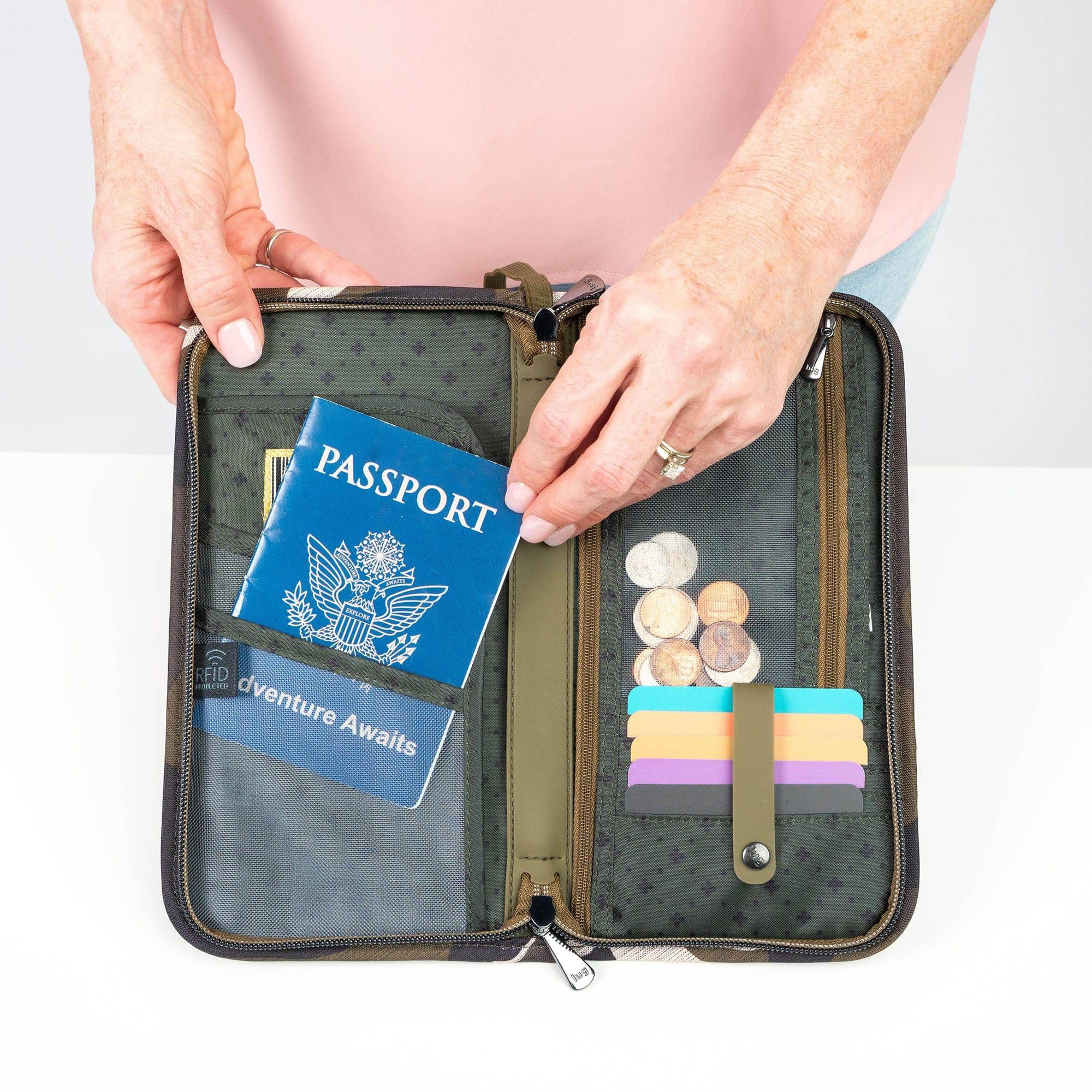 Legacy Collection Tango Travel RFID Wallet - Image 6