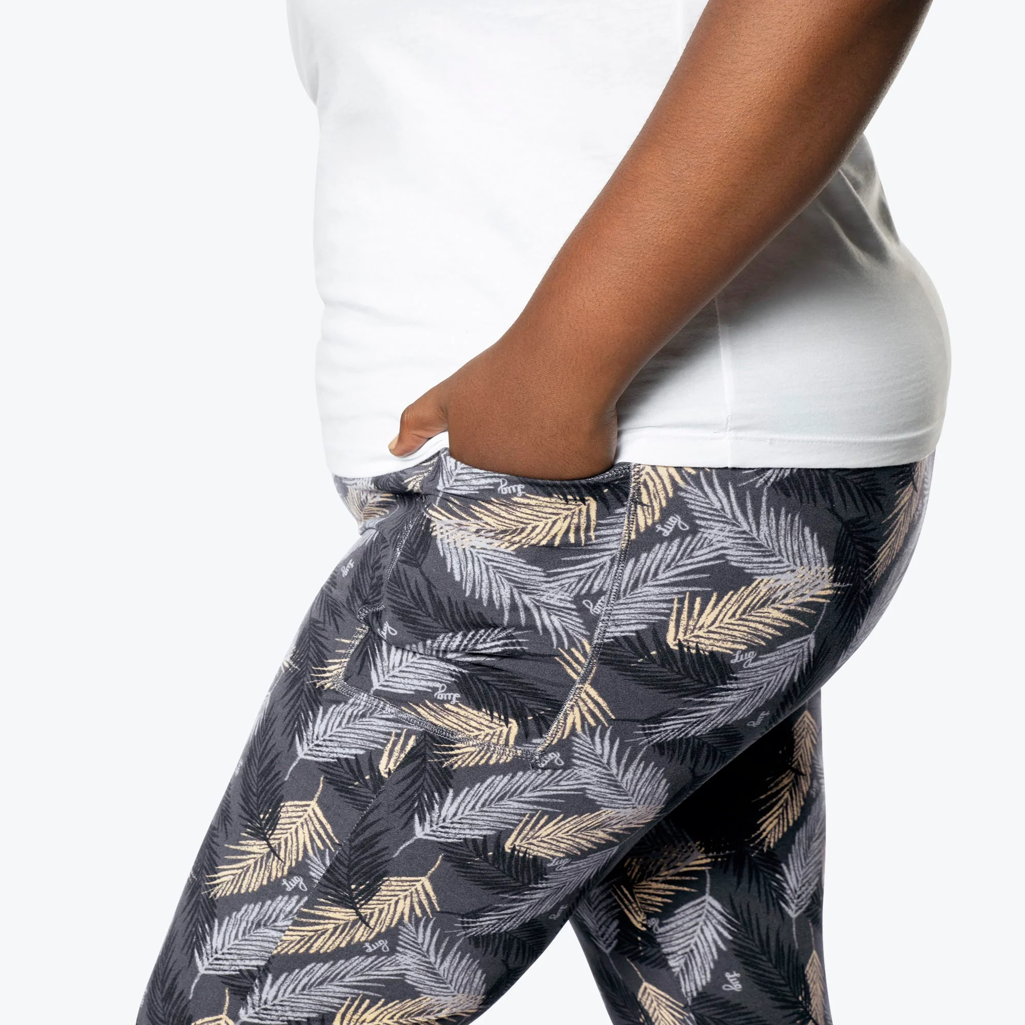 Lugging Ankle Leggings - Prints - Image 112