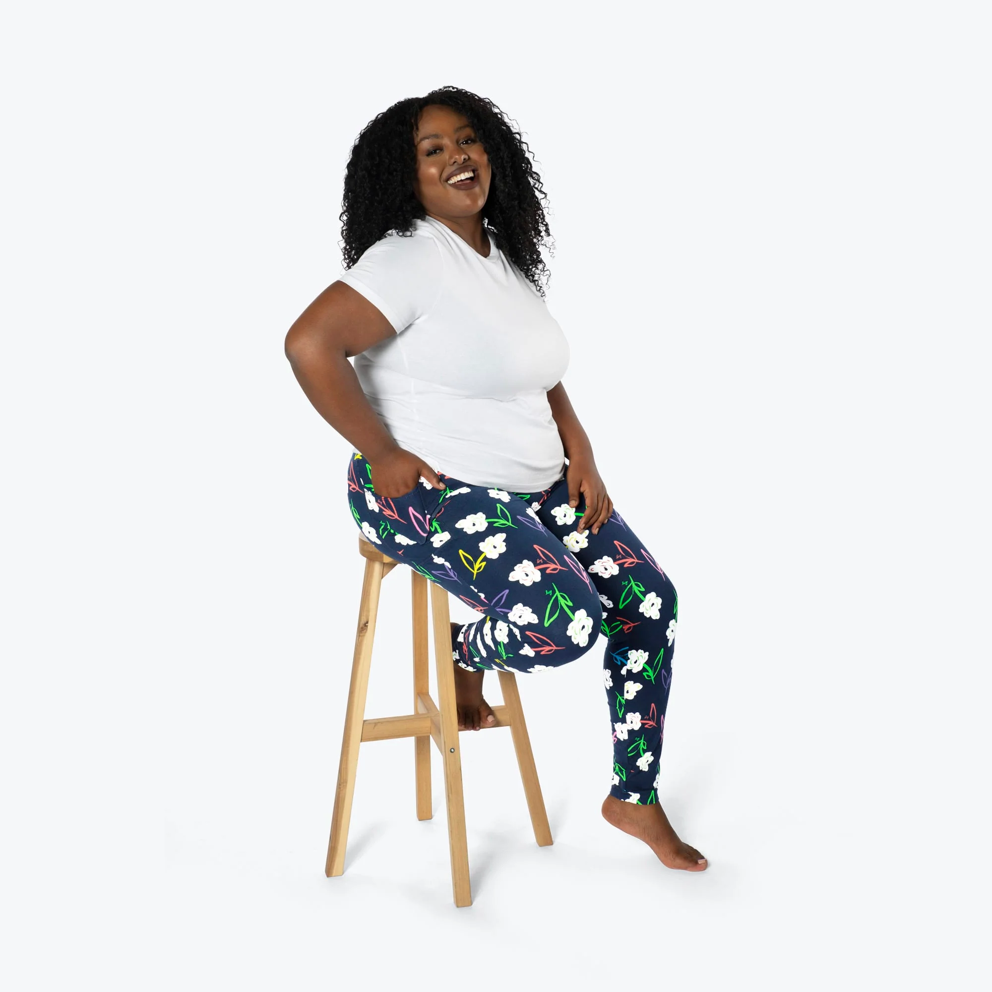 Lugging Ankle Leggings - Prints - Image 43