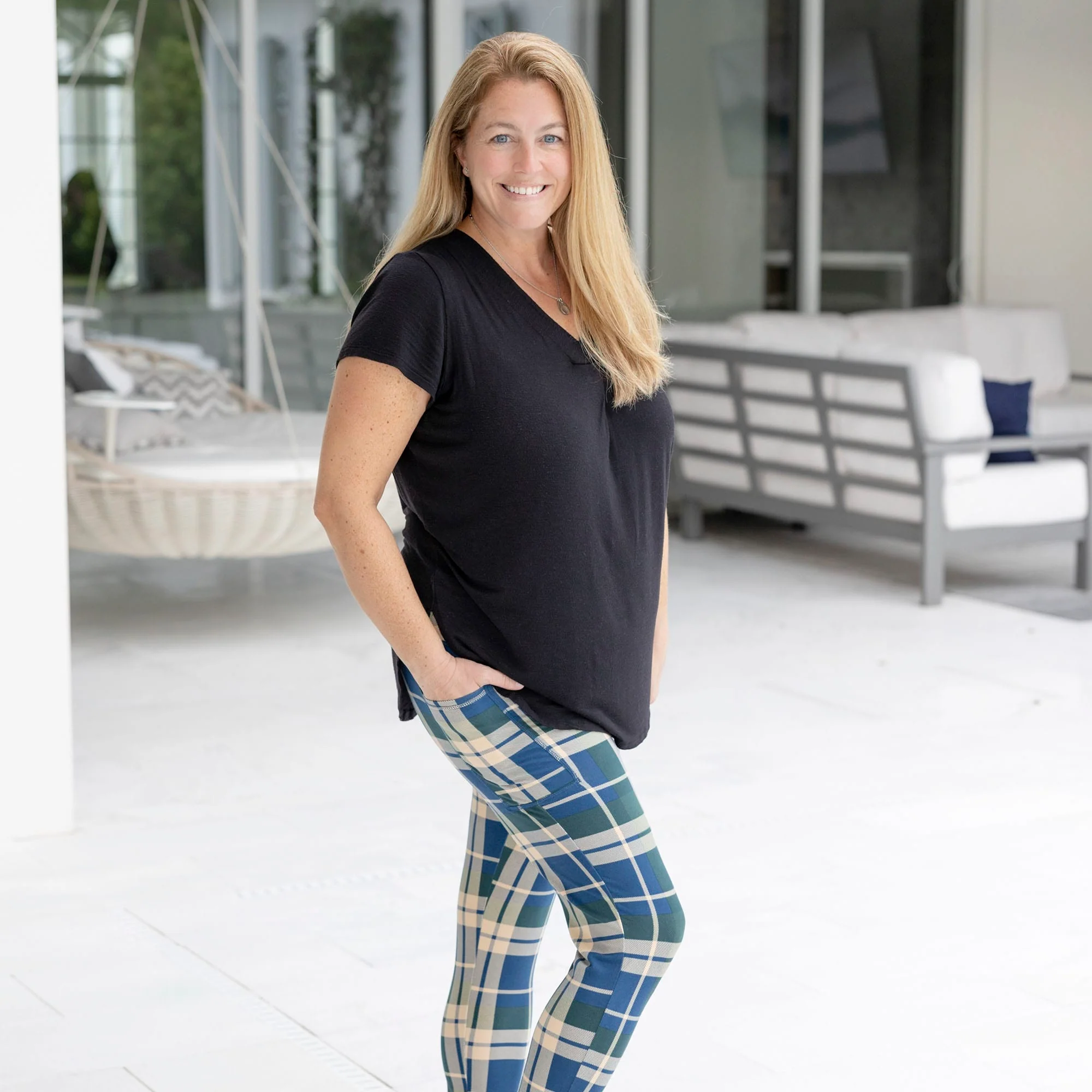 Lugging Ankle Leggings - Prints - Image 7