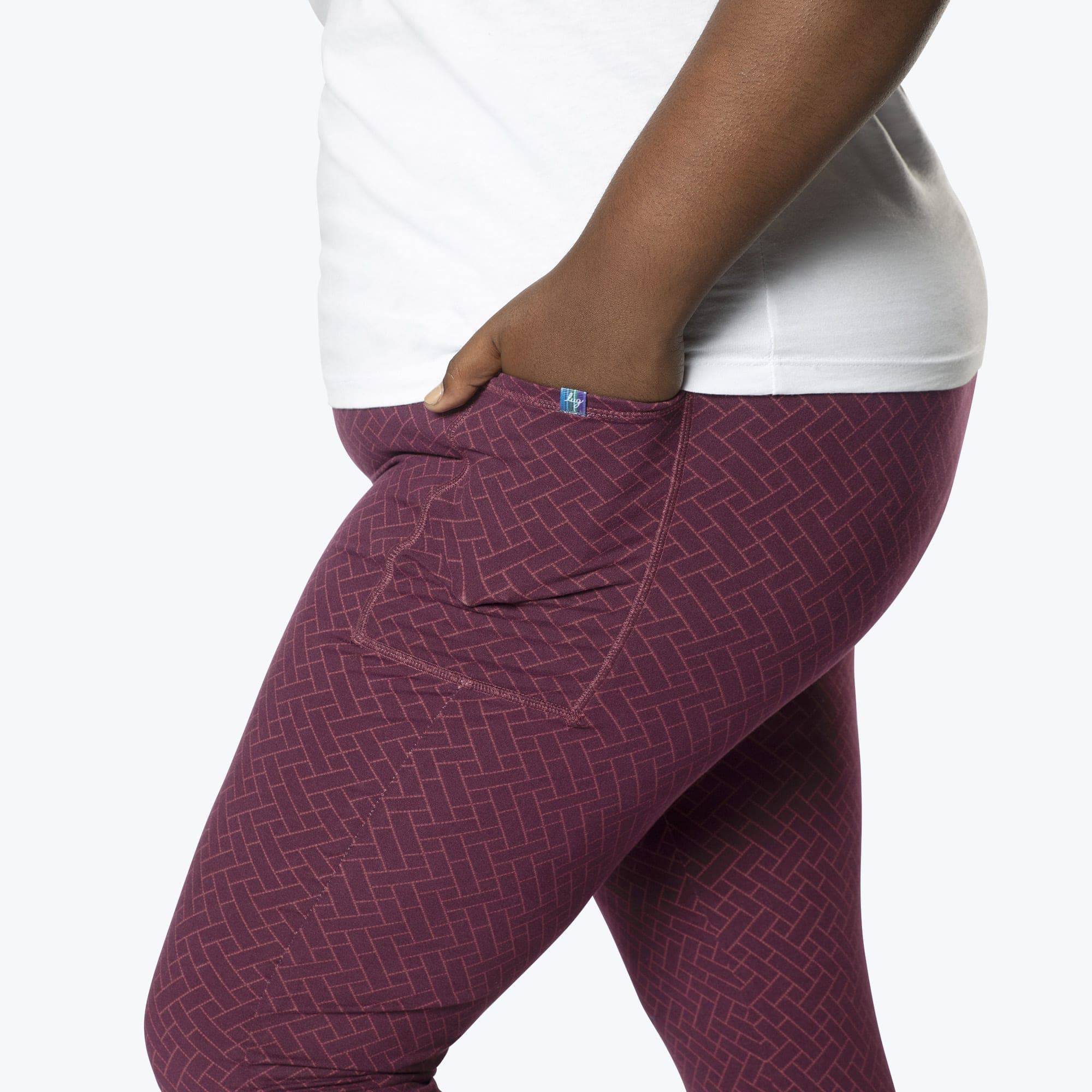 Lugging Ankle Leggings - Solids - Image 64