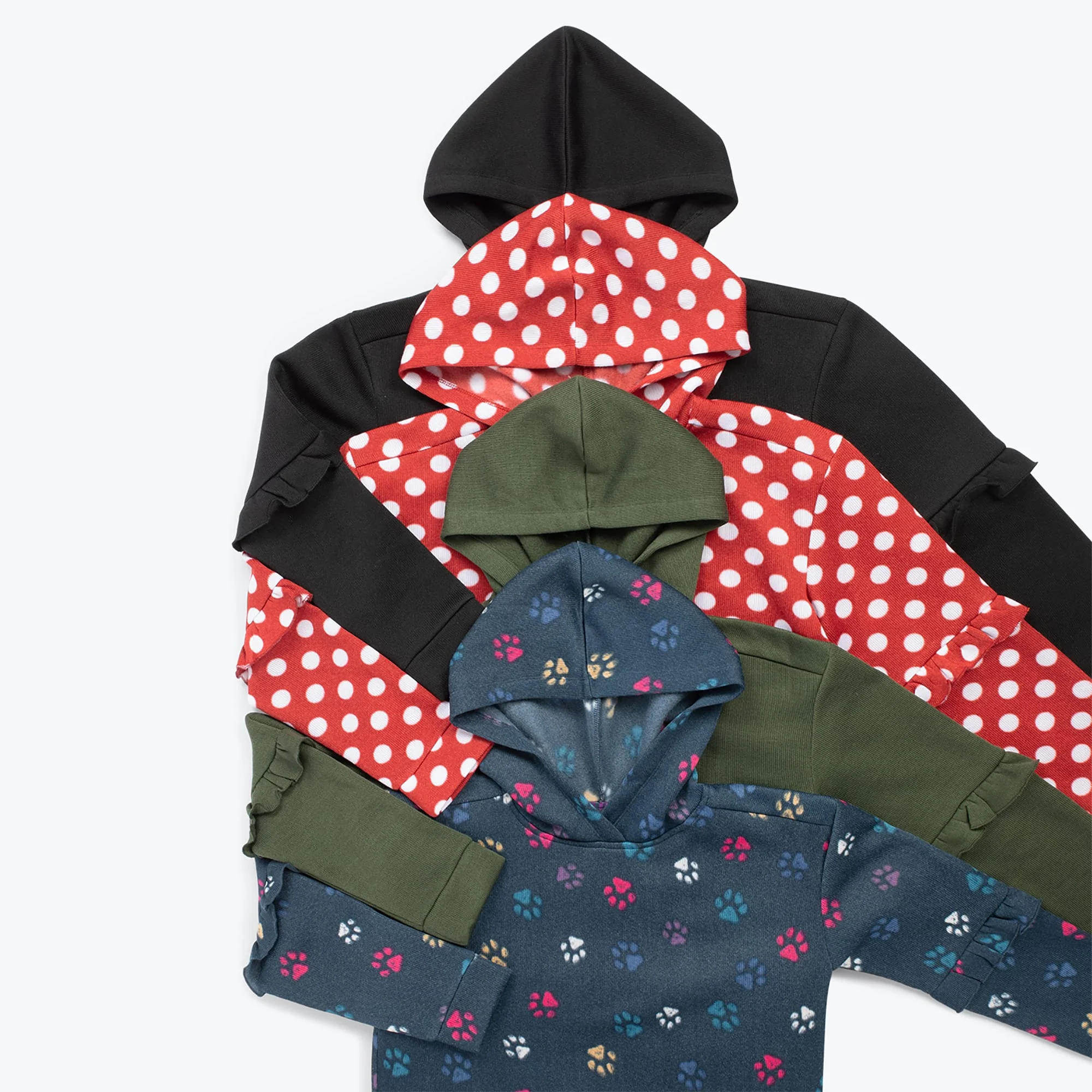 Peekaboo Sweater Fleece Tunic Hoodie - Image 10