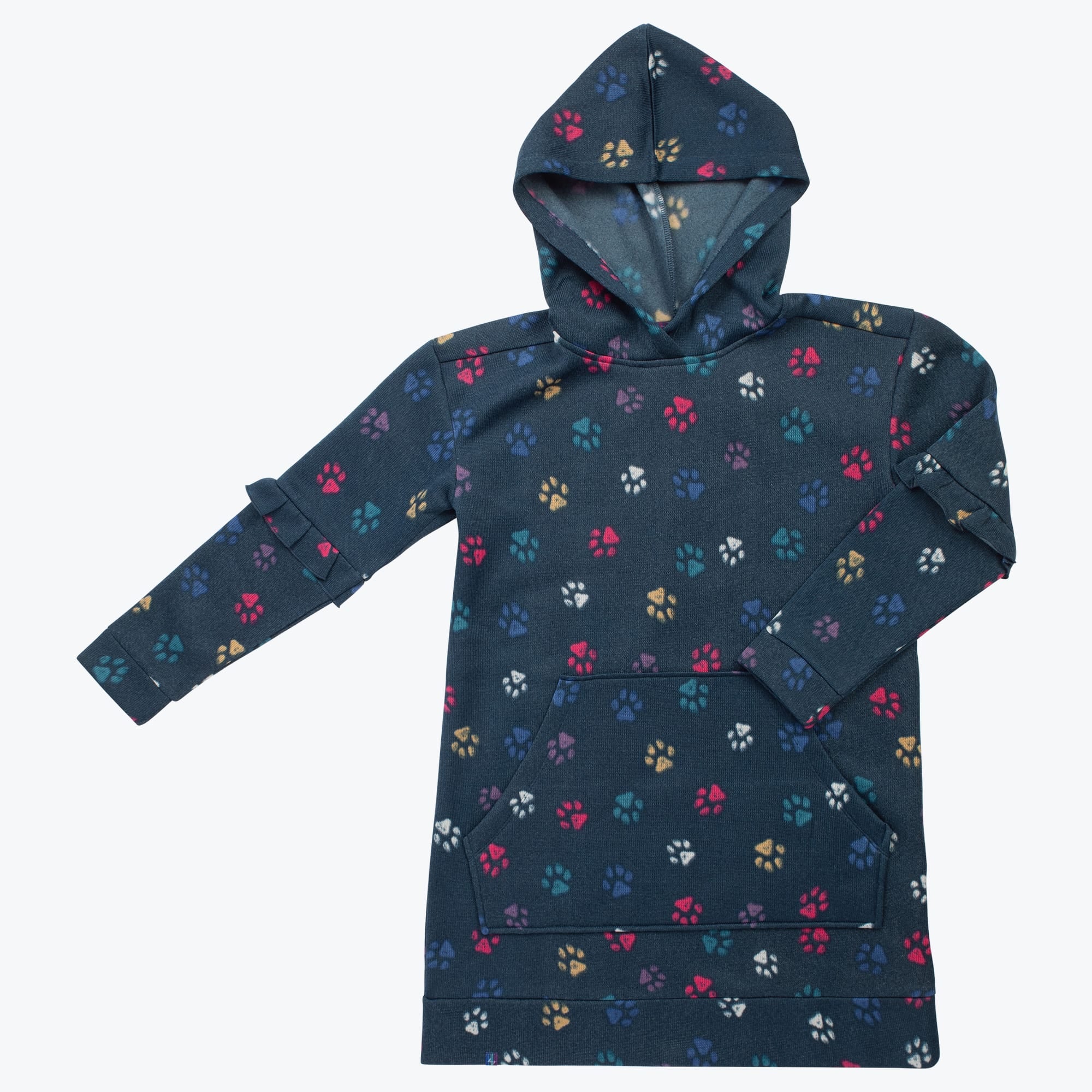 Peekaboo Sweater Fleece Tunic Hoodie - Image 118