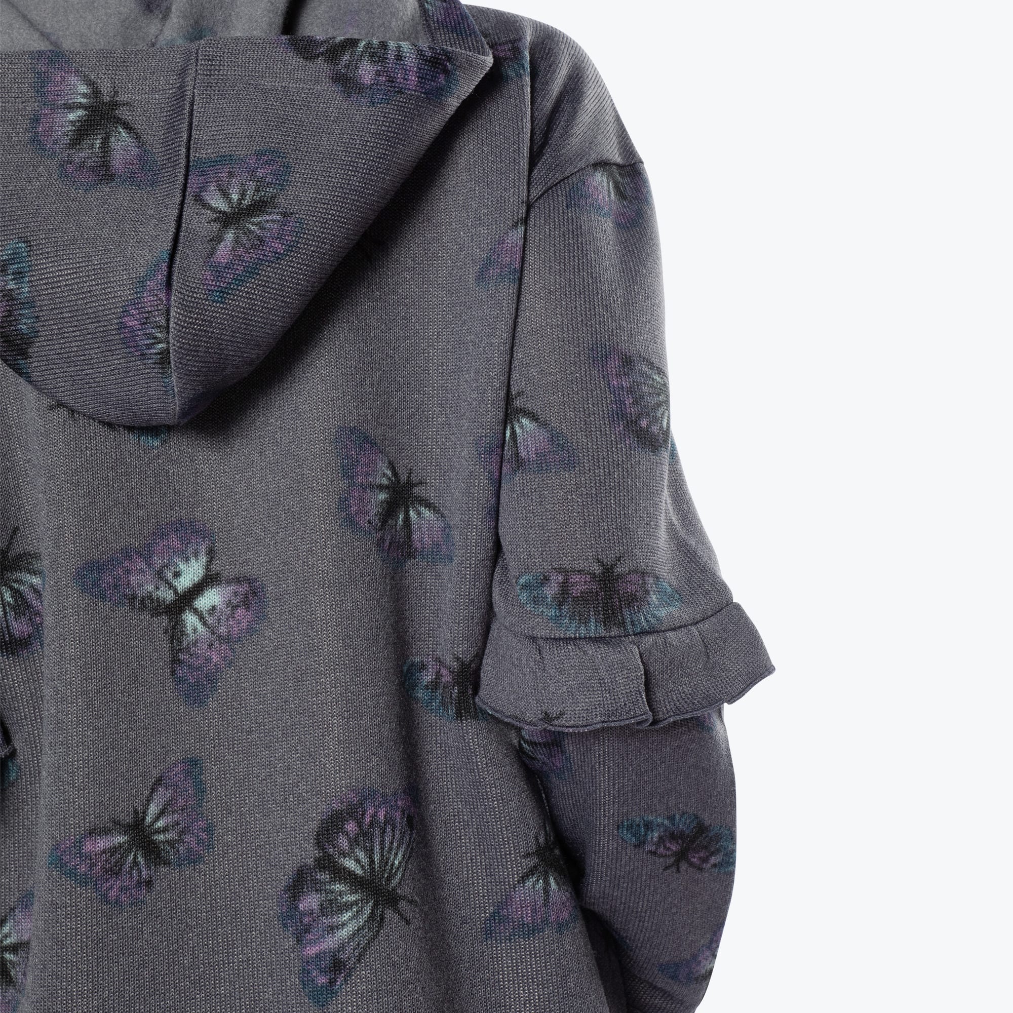 Peekaboo Sweater Fleece Tunic Hoodie - Image 24