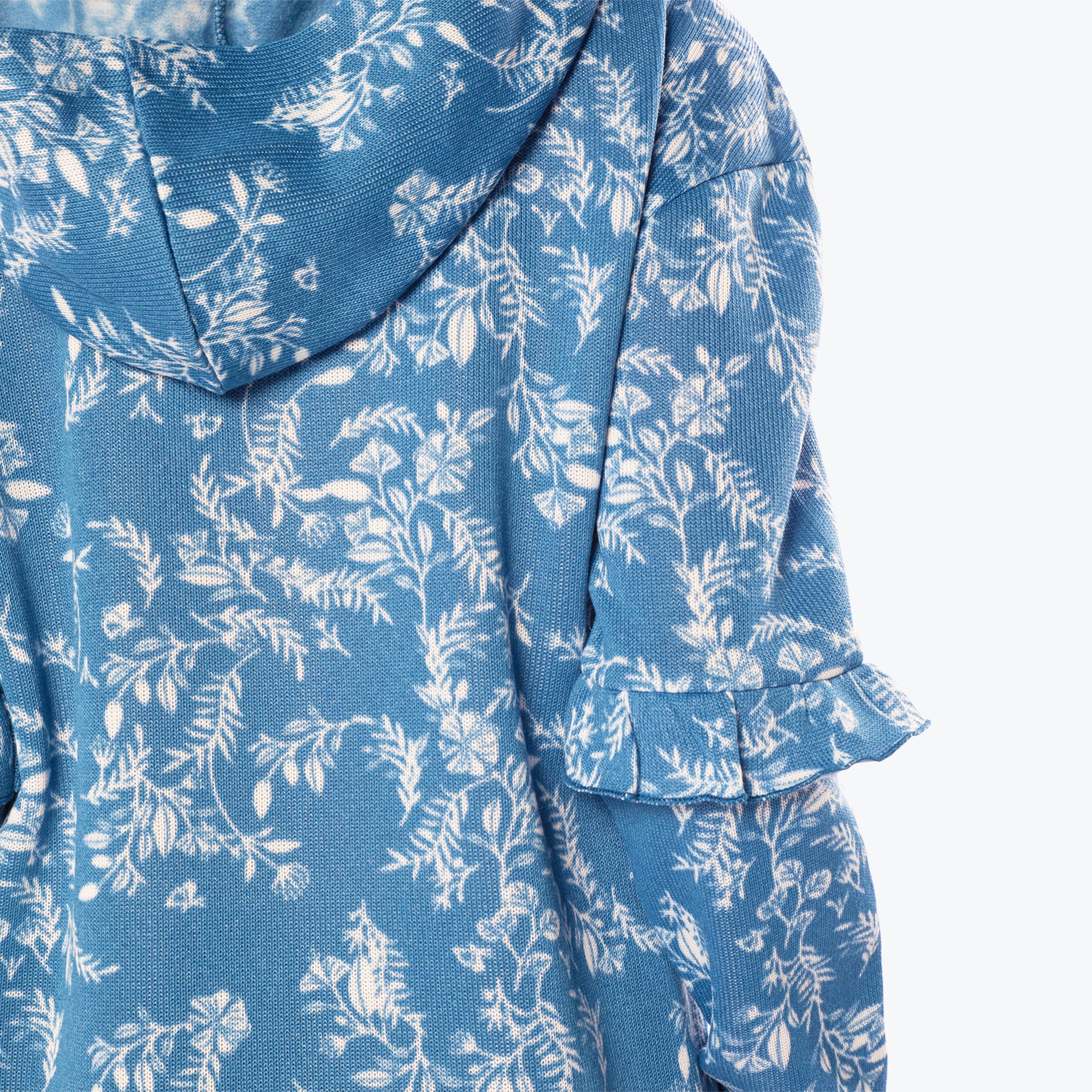 Peekaboo Sweater Fleece Tunic Hoodie - Image 39