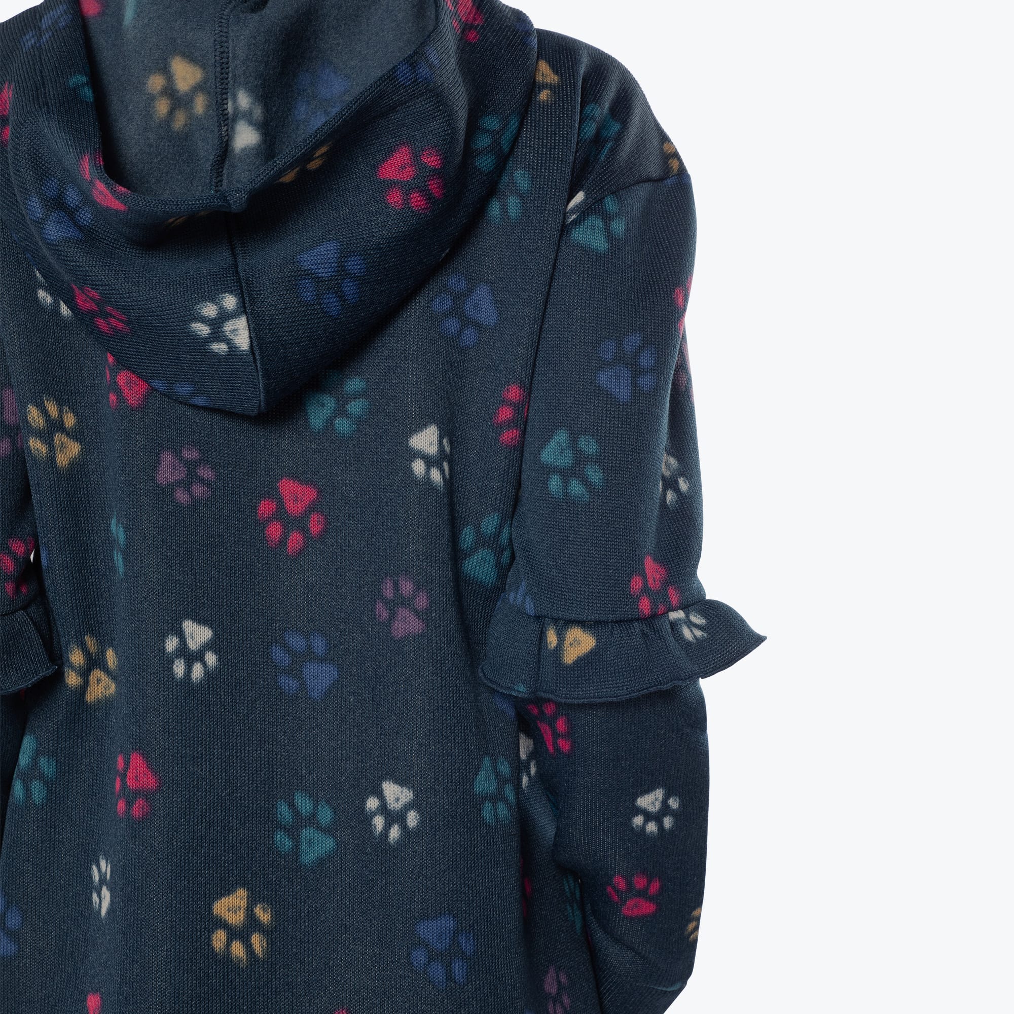 Peekaboo Sweater Fleece Tunic Hoodie - Image 56