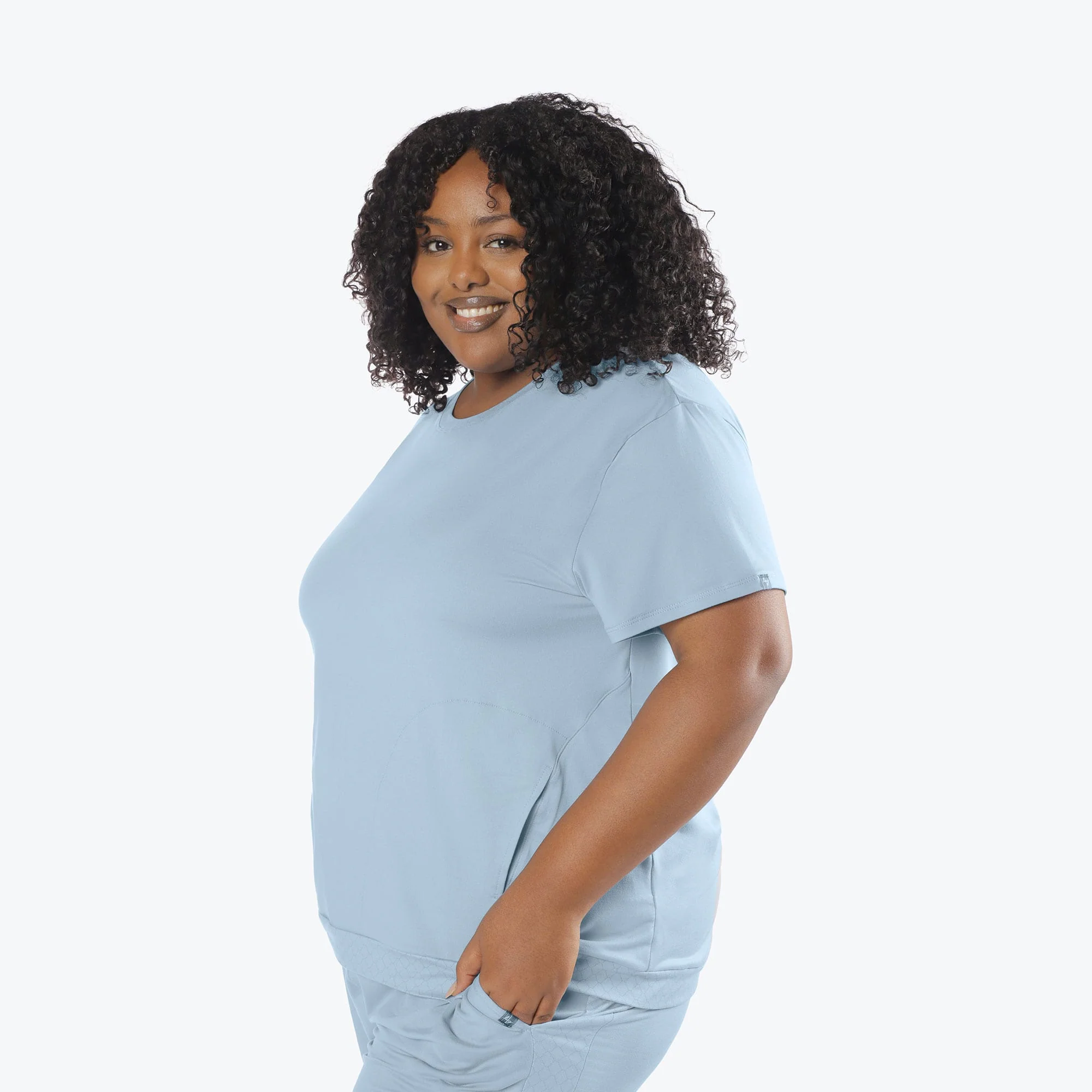 Scoop Short Sleeve Top - Image 17