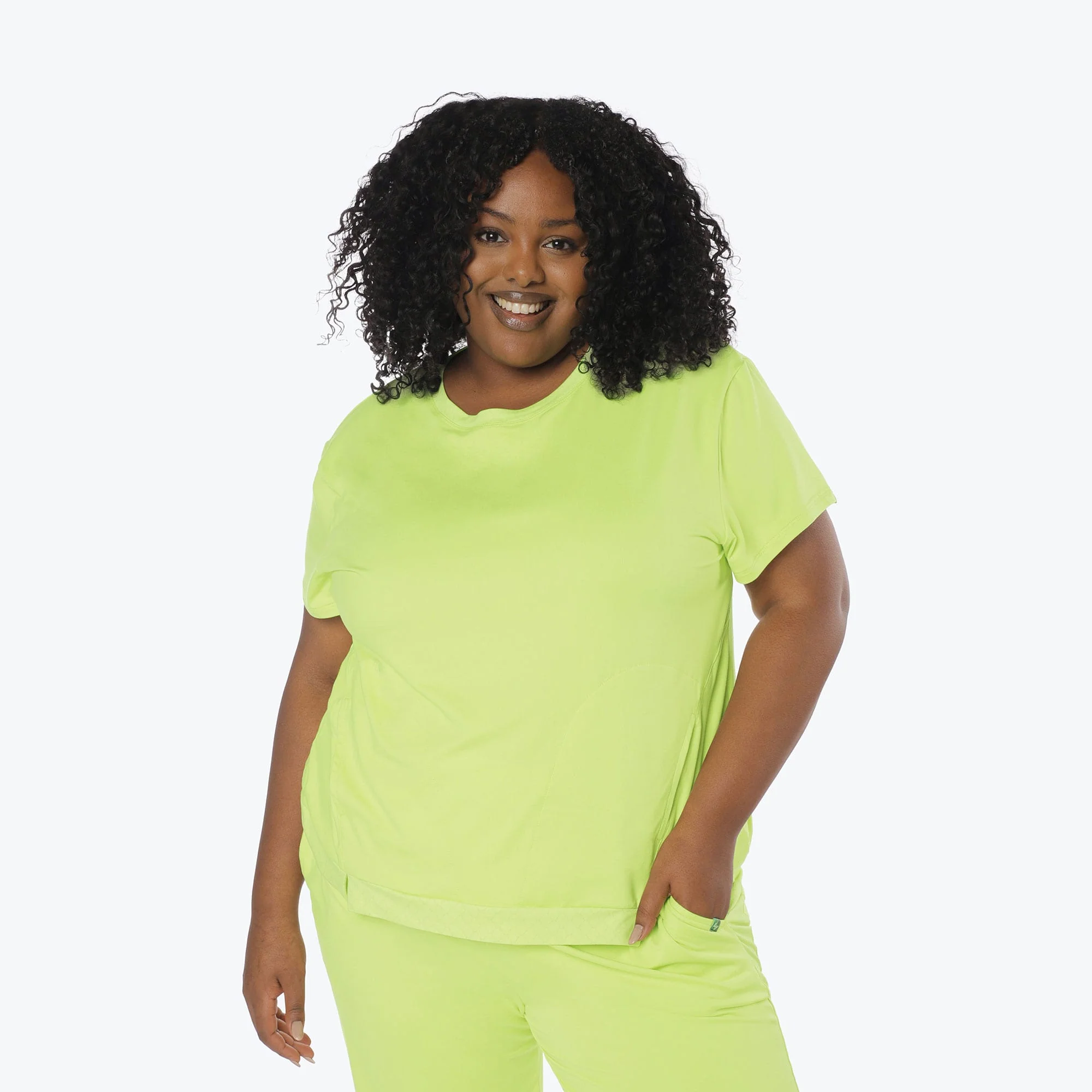 Scoop Short Sleeve Top - Image 25