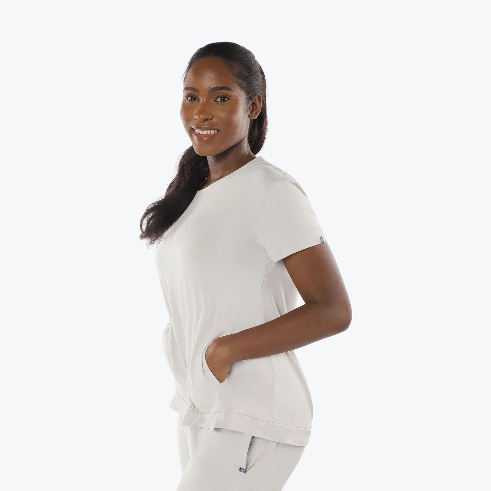 Scoop Short Sleeve Top - Image 32