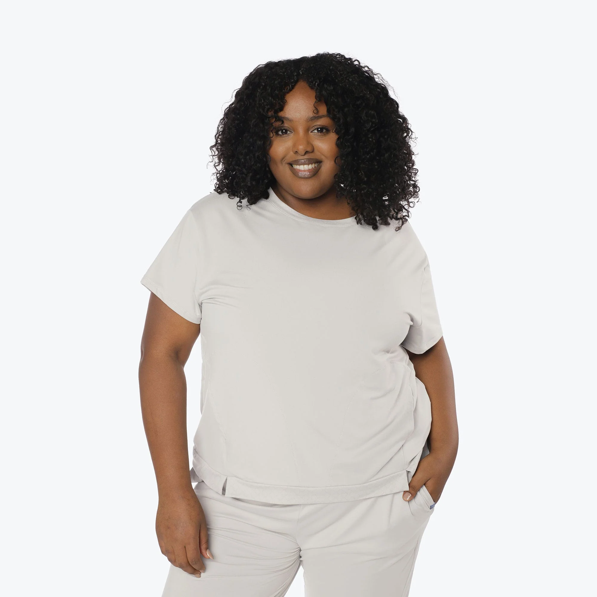 Scoop Short Sleeve Top - Image 35