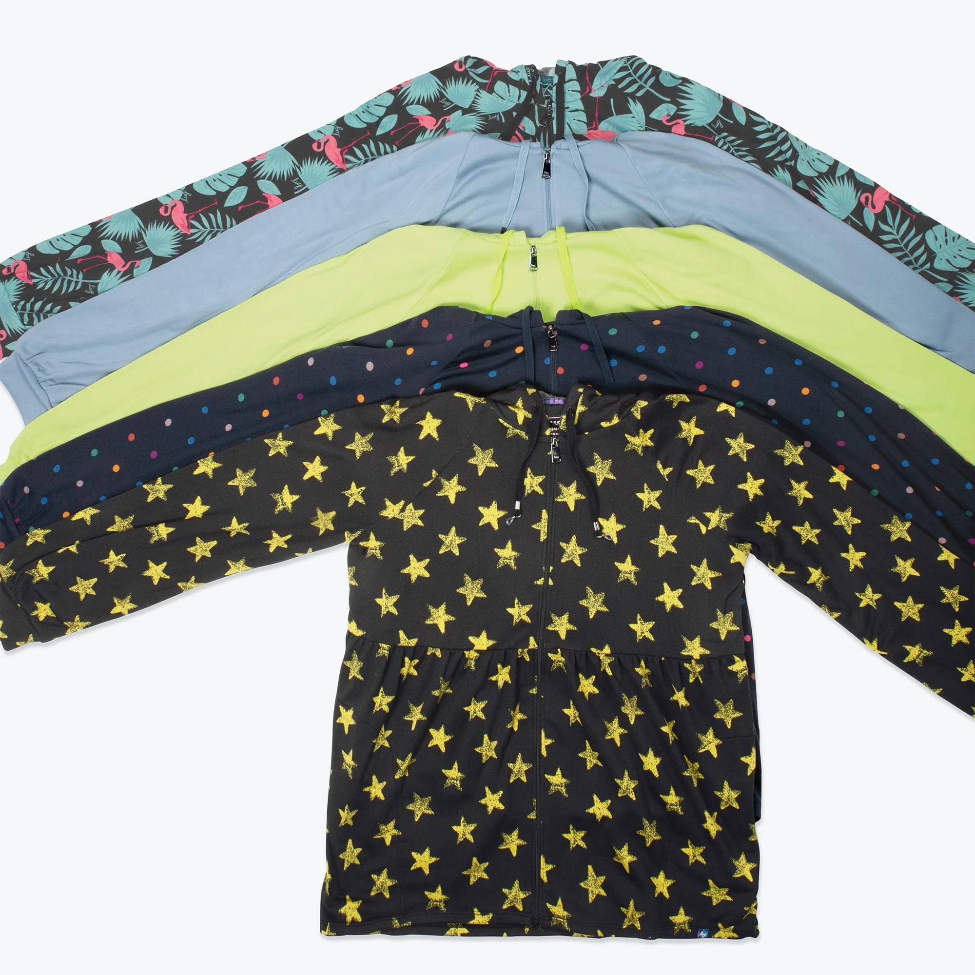 Shimmy Brushed Jersey Zip Up - Image 10