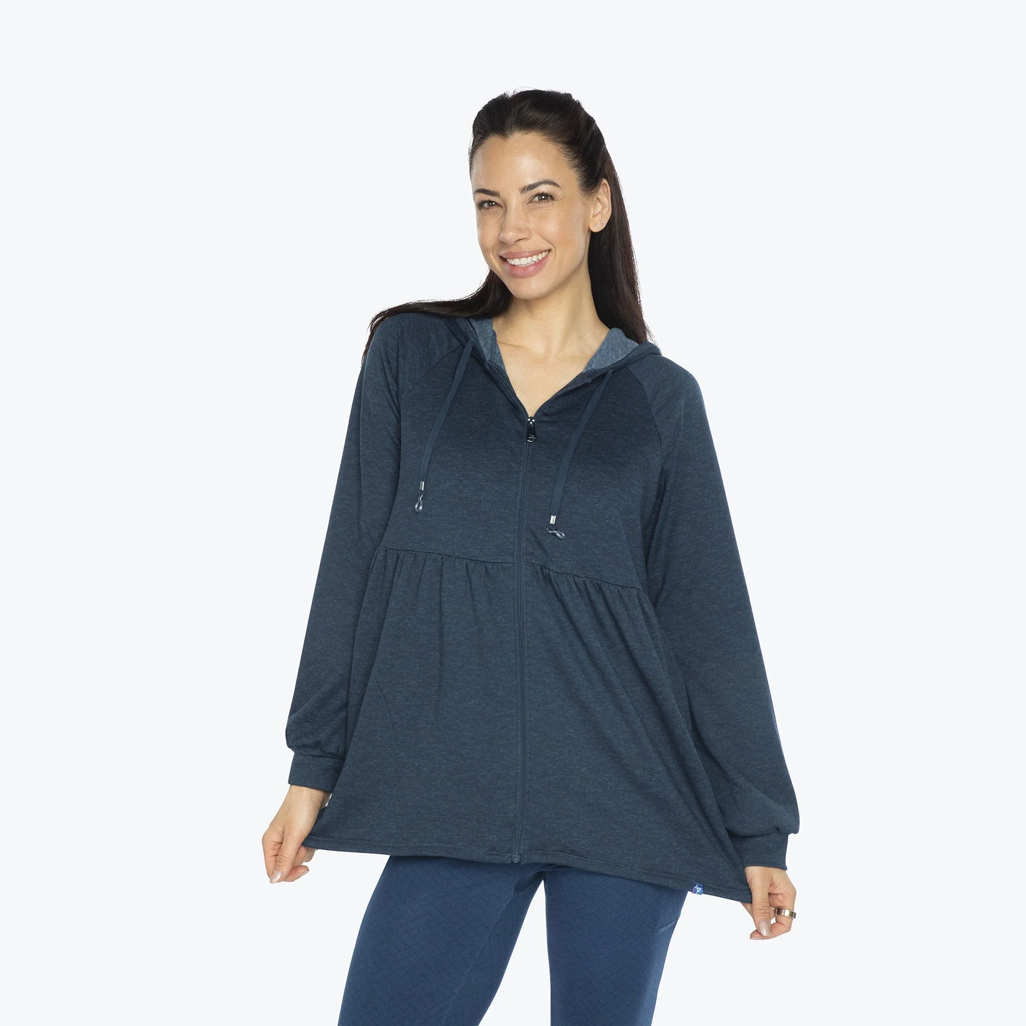 Shimmy Brushed Jersey Zip Up - Image 119