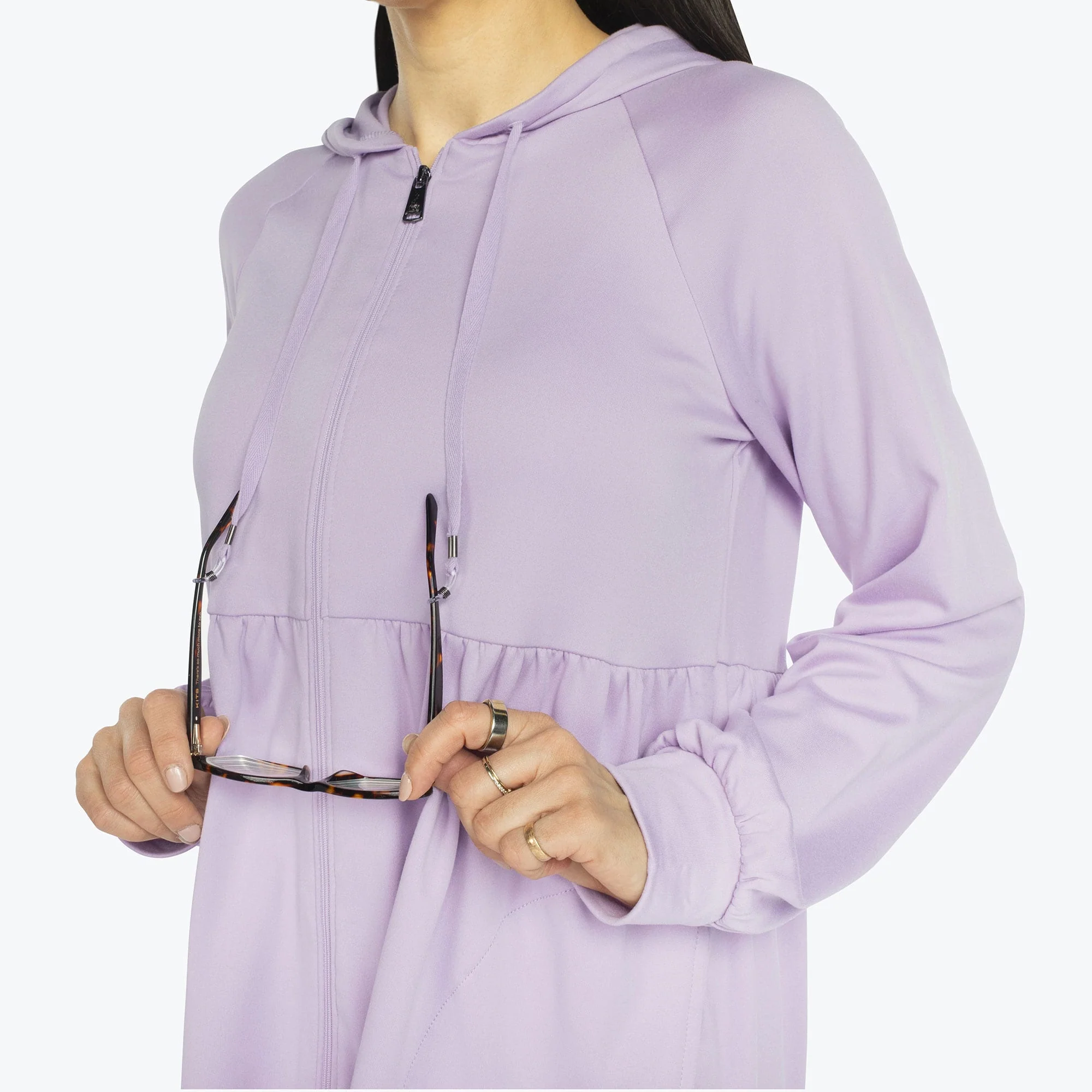 Shimmy Brushed Jersey Zip Up - Image 135