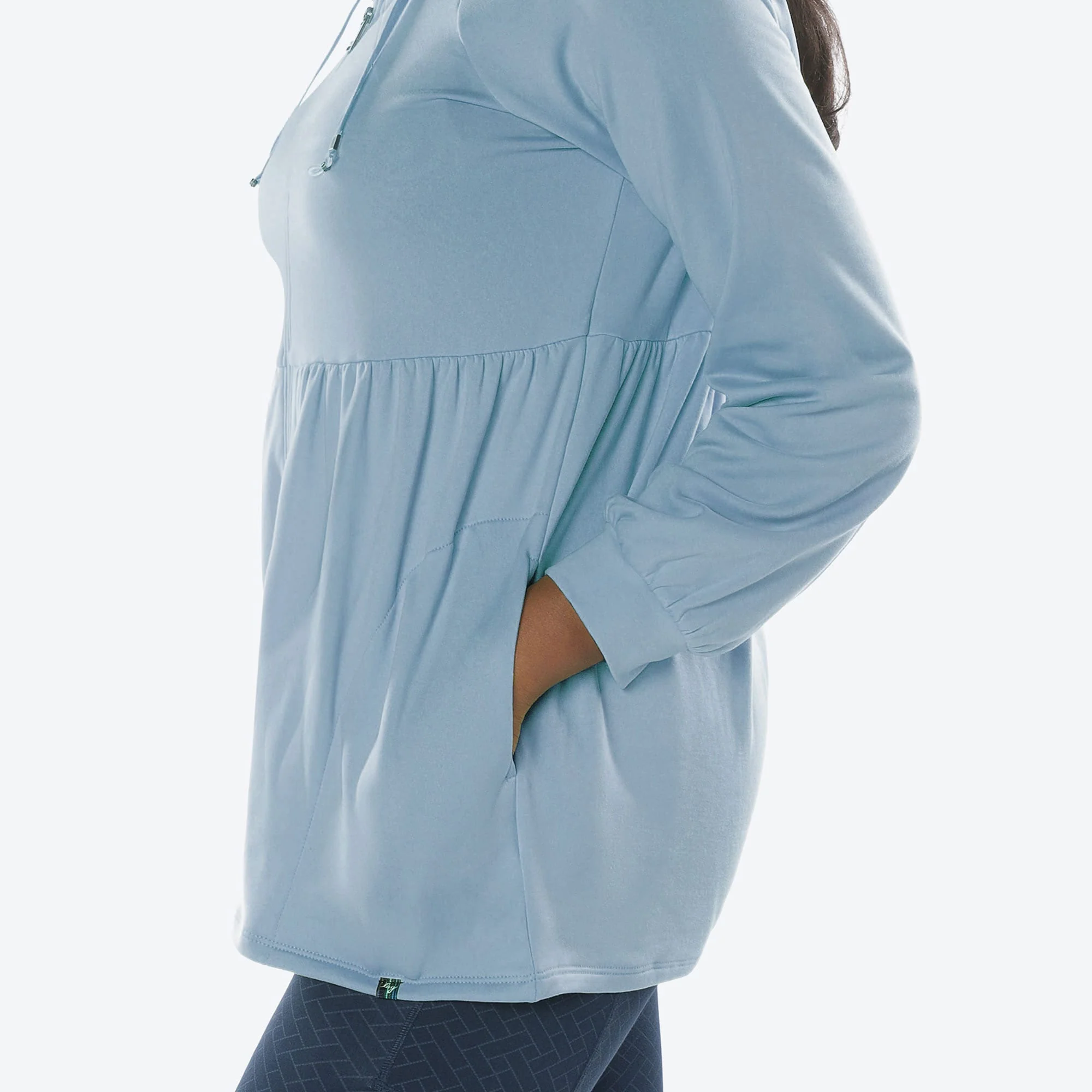 Shimmy Brushed Jersey Zip Up - Image 27