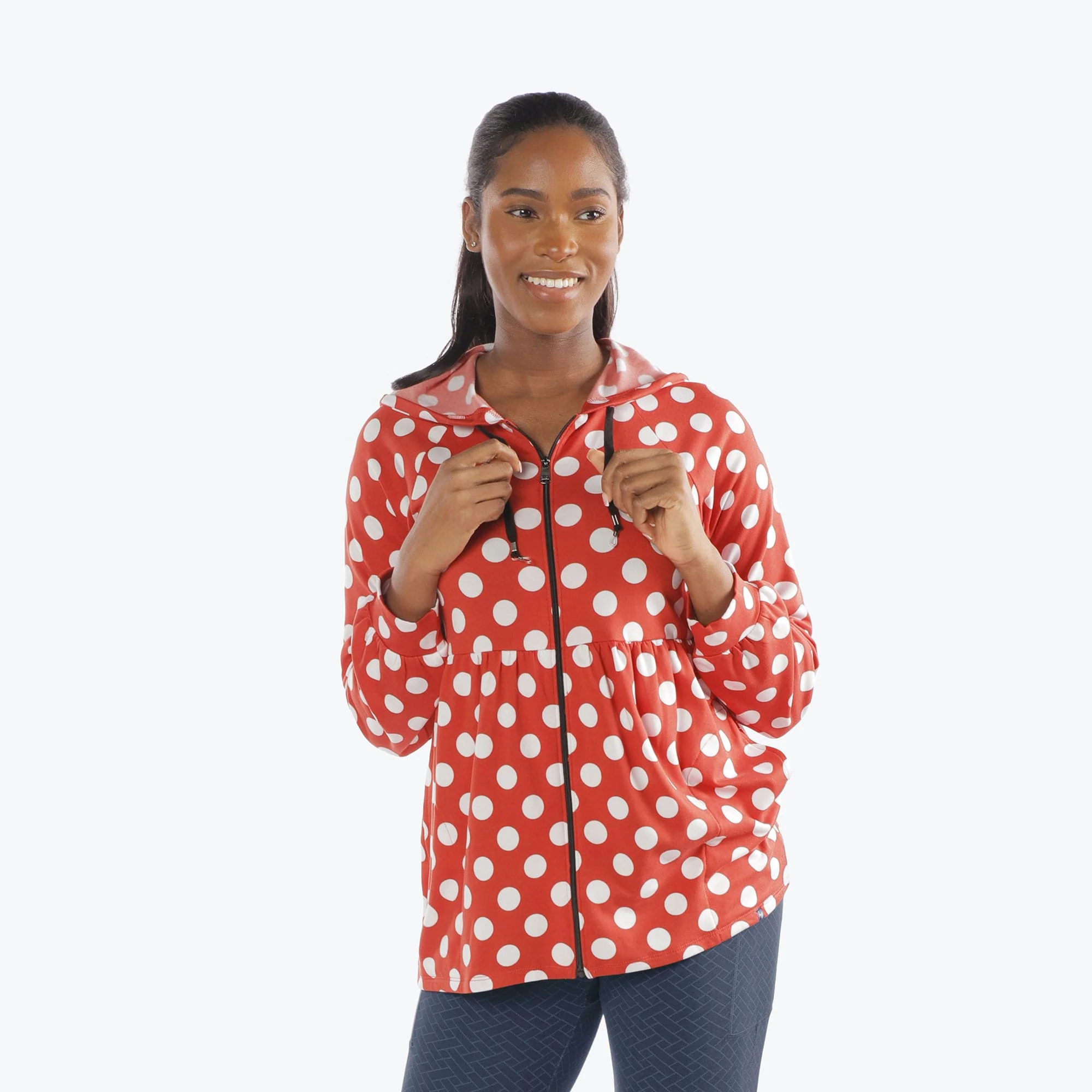 Shimmy Brushed Jersey Zip Up - Image 36