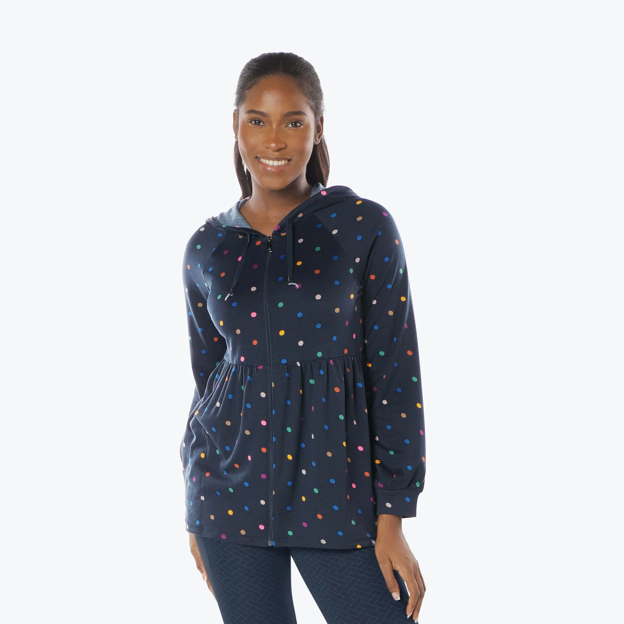 Shimmy Brushed Jersey Zip Up - Image 72