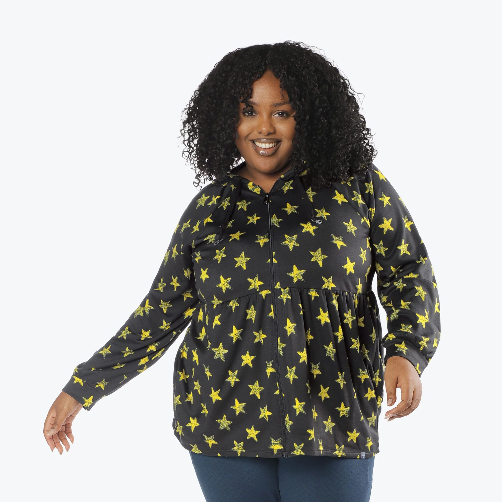 Shimmy Brushed Jersey Zip Up - Image 89