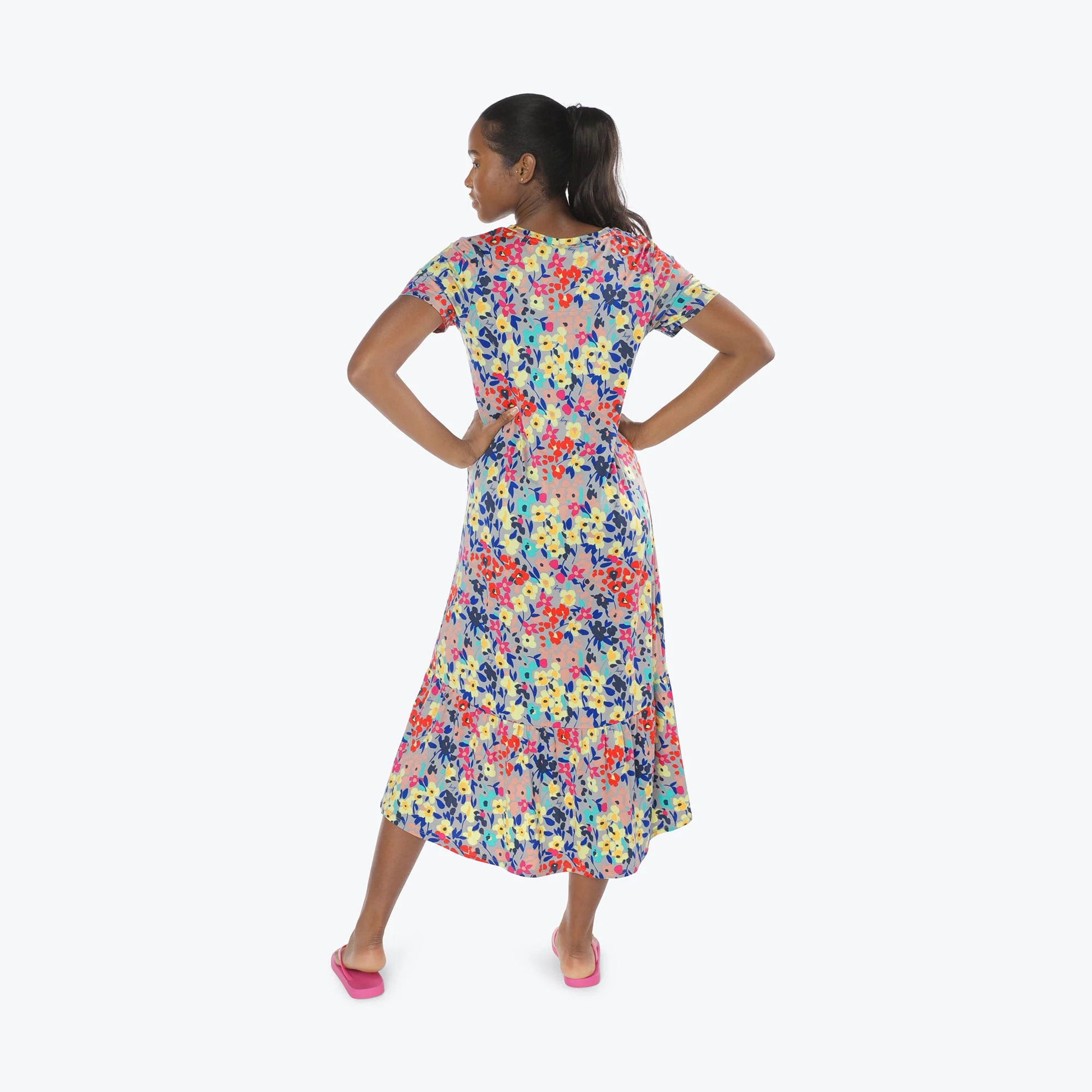 Swing High Low Maxi Dress - Image 108