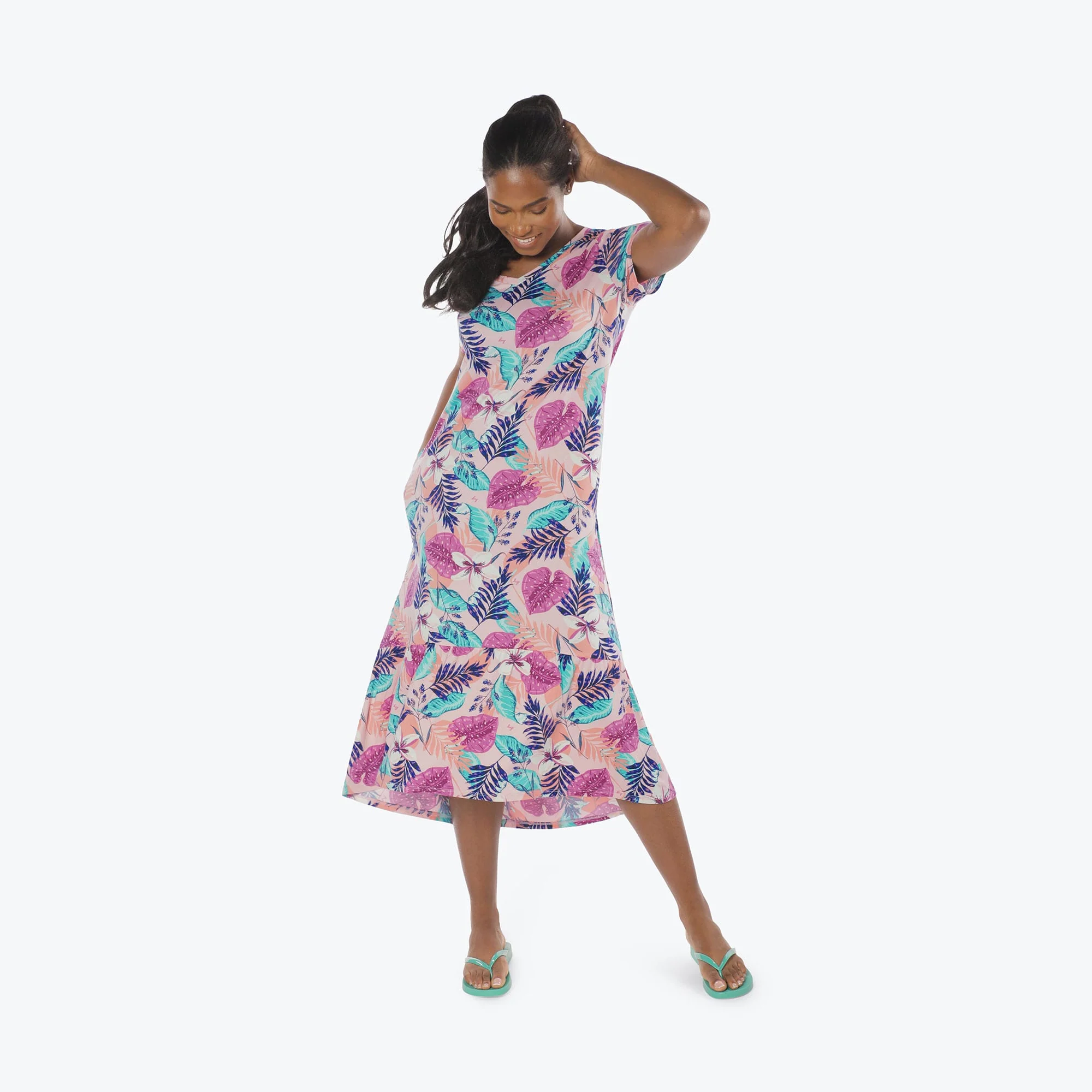Swing High Low Maxi Dress - Image 15